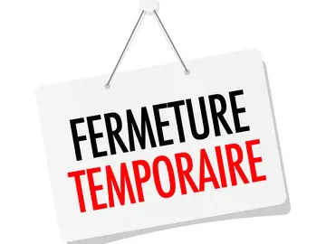 Visuel Fermeture Temporaire