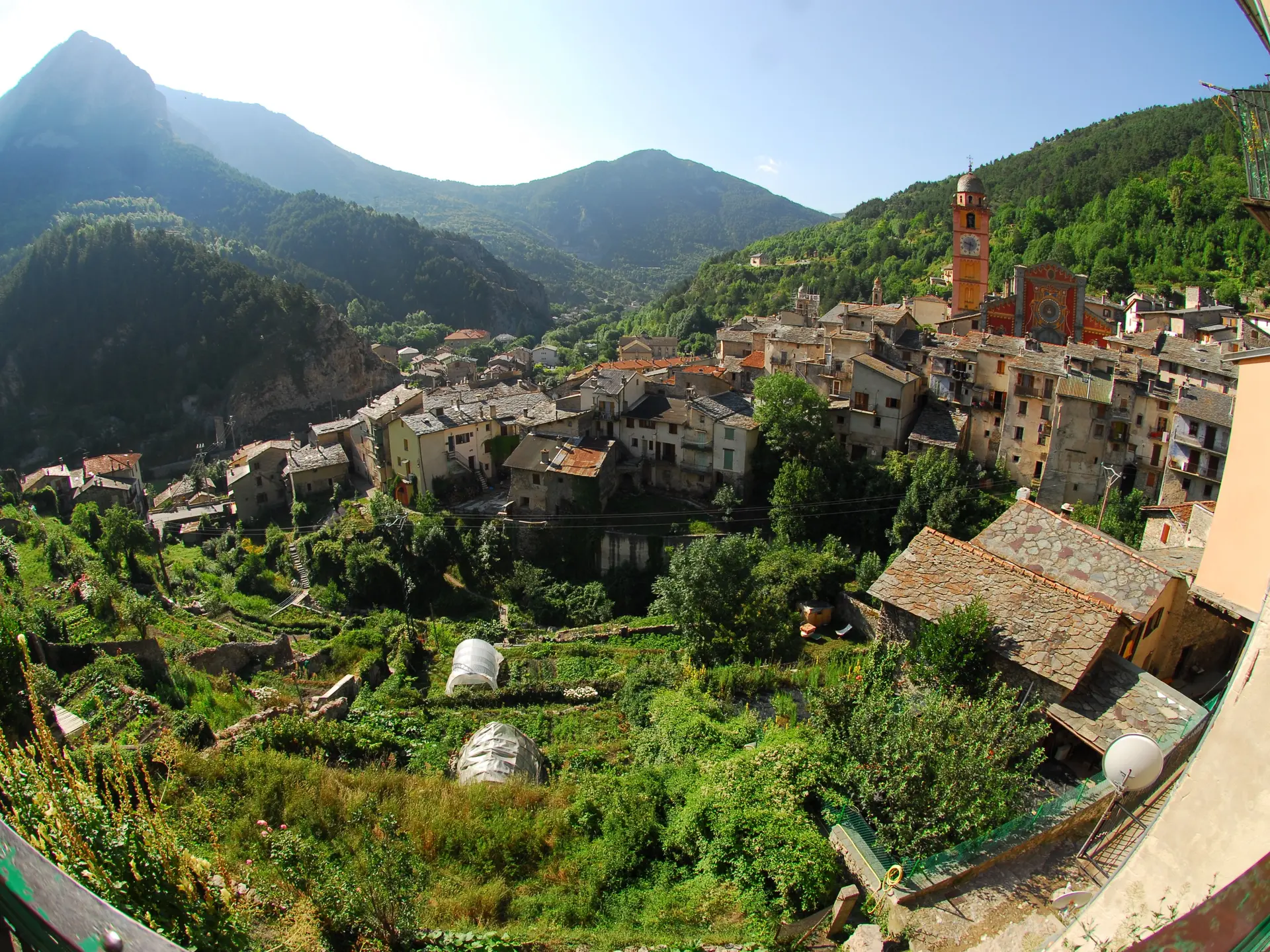 Panorama en fish eye