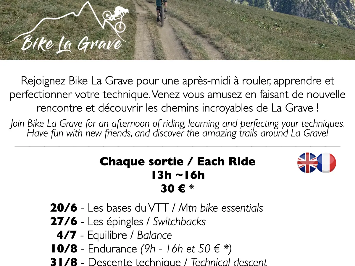 Affiche sortie progression VTT