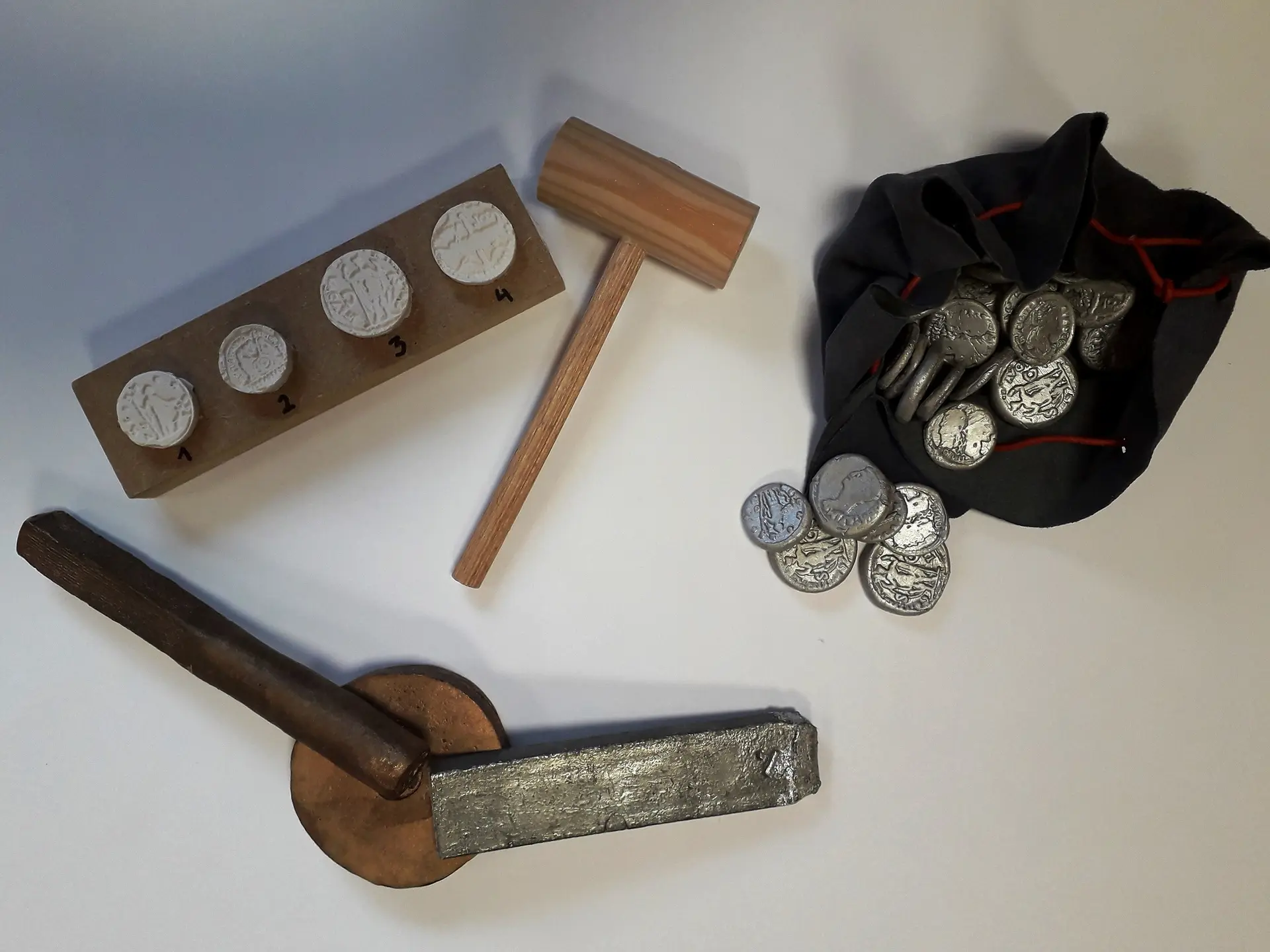 atelier sur la monnaie dans l'Antiquité