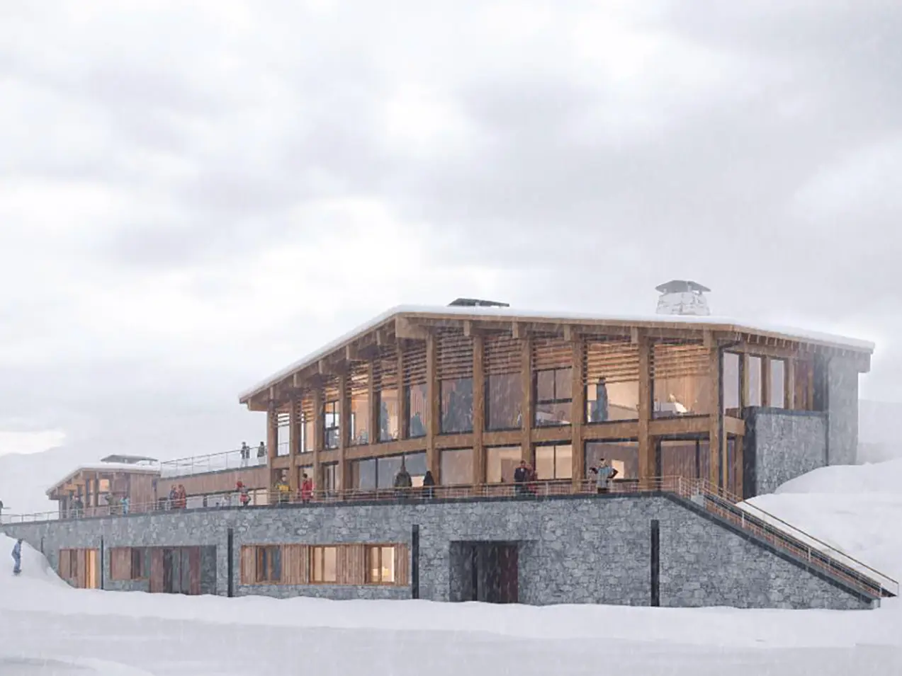 Restaurant La plage de l'Ouillette - Val d'Isère