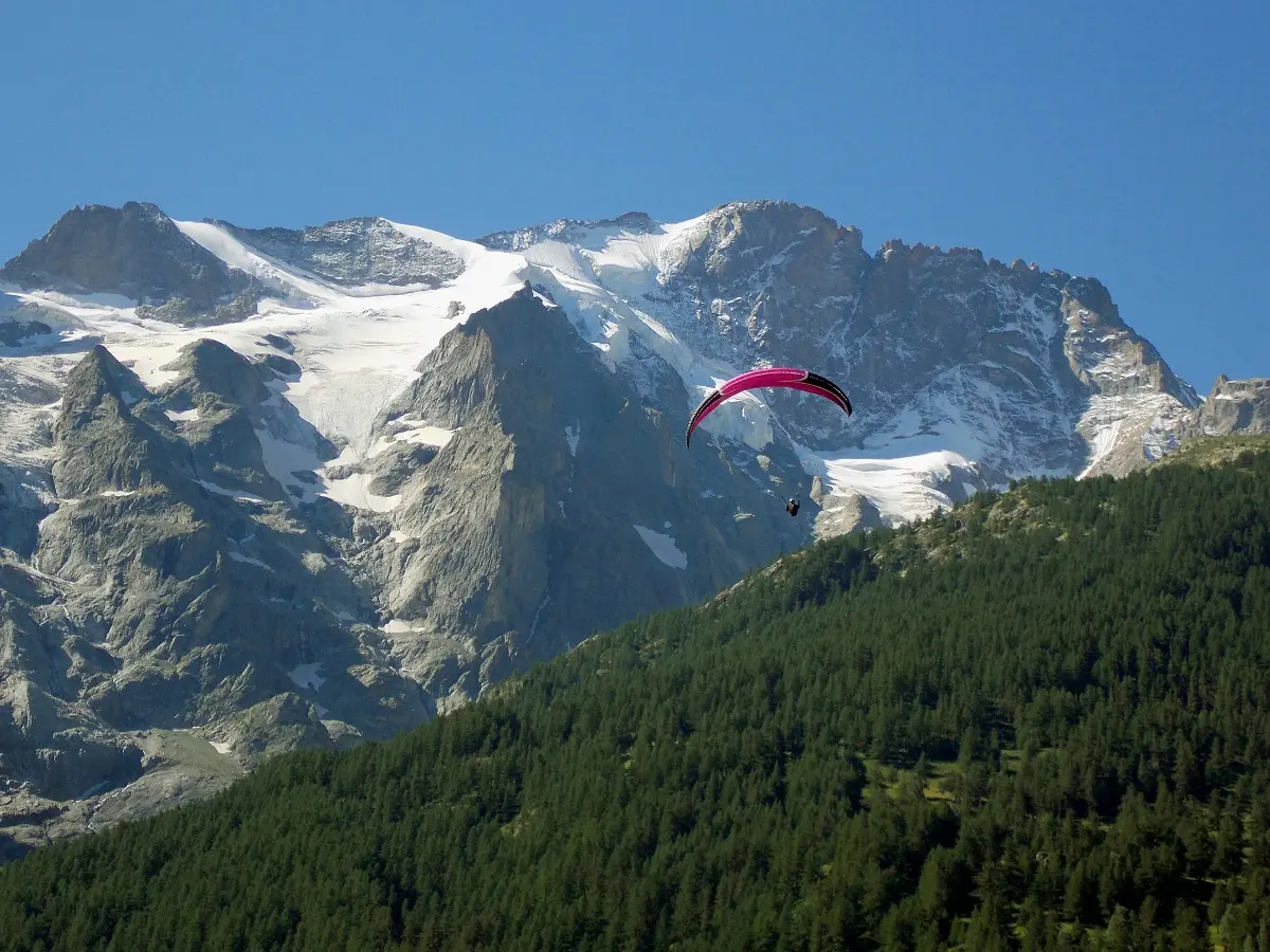 Parapente Téléphérique La Grave La Meije