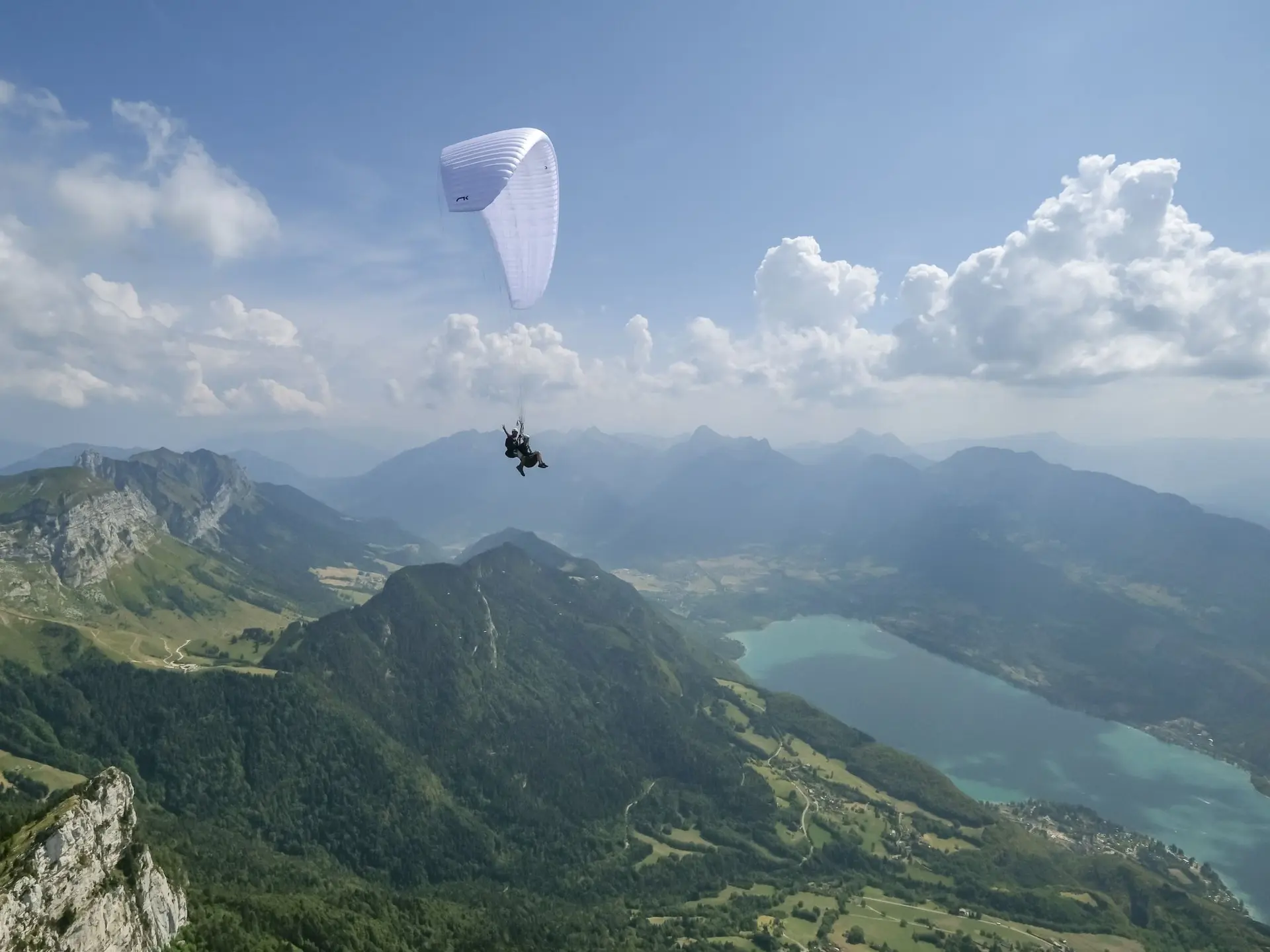 Vol performance avec Wefly Parapente_Doussard