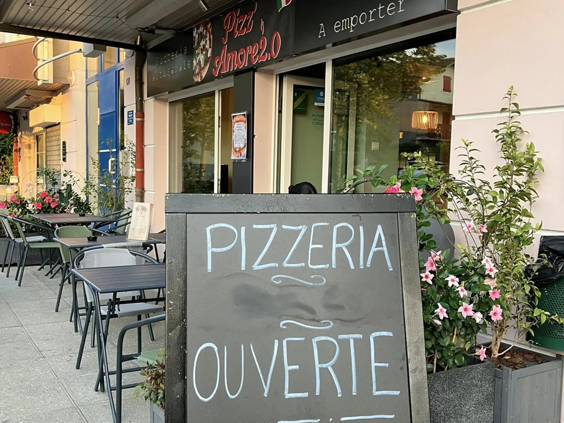 Devanture du restaurant