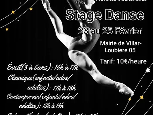 Stage danse à Villar-Loubière