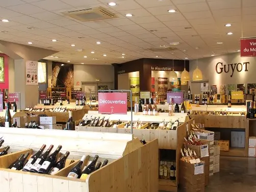 Intérieur de la boutique