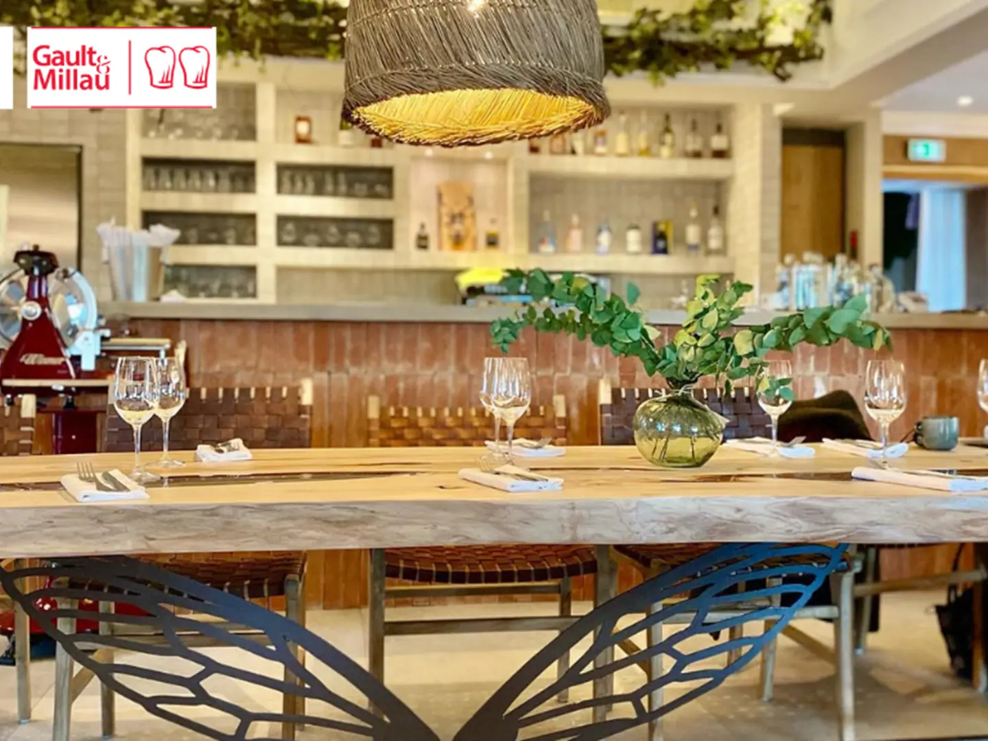 Intérieur du restaurant Bohème