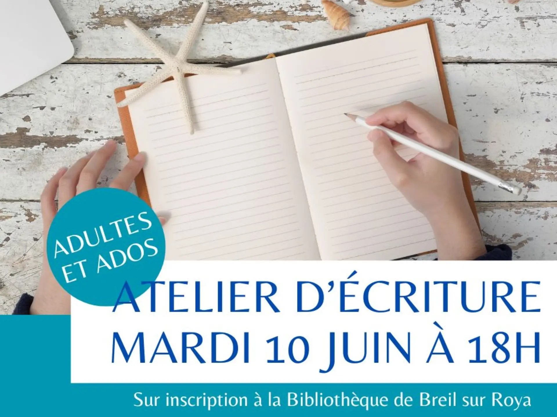 Atelier d'écriture