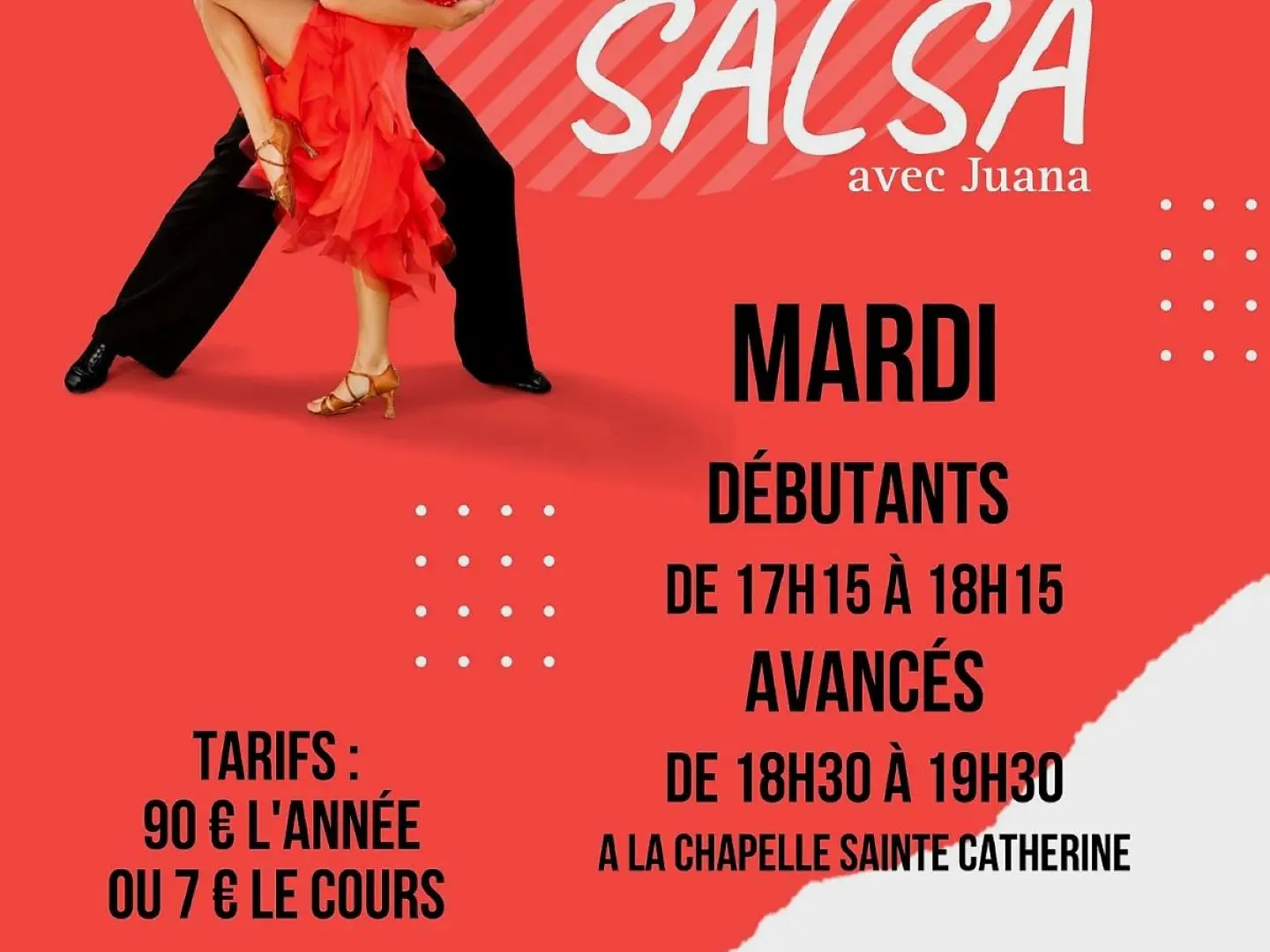 Cours de salsa