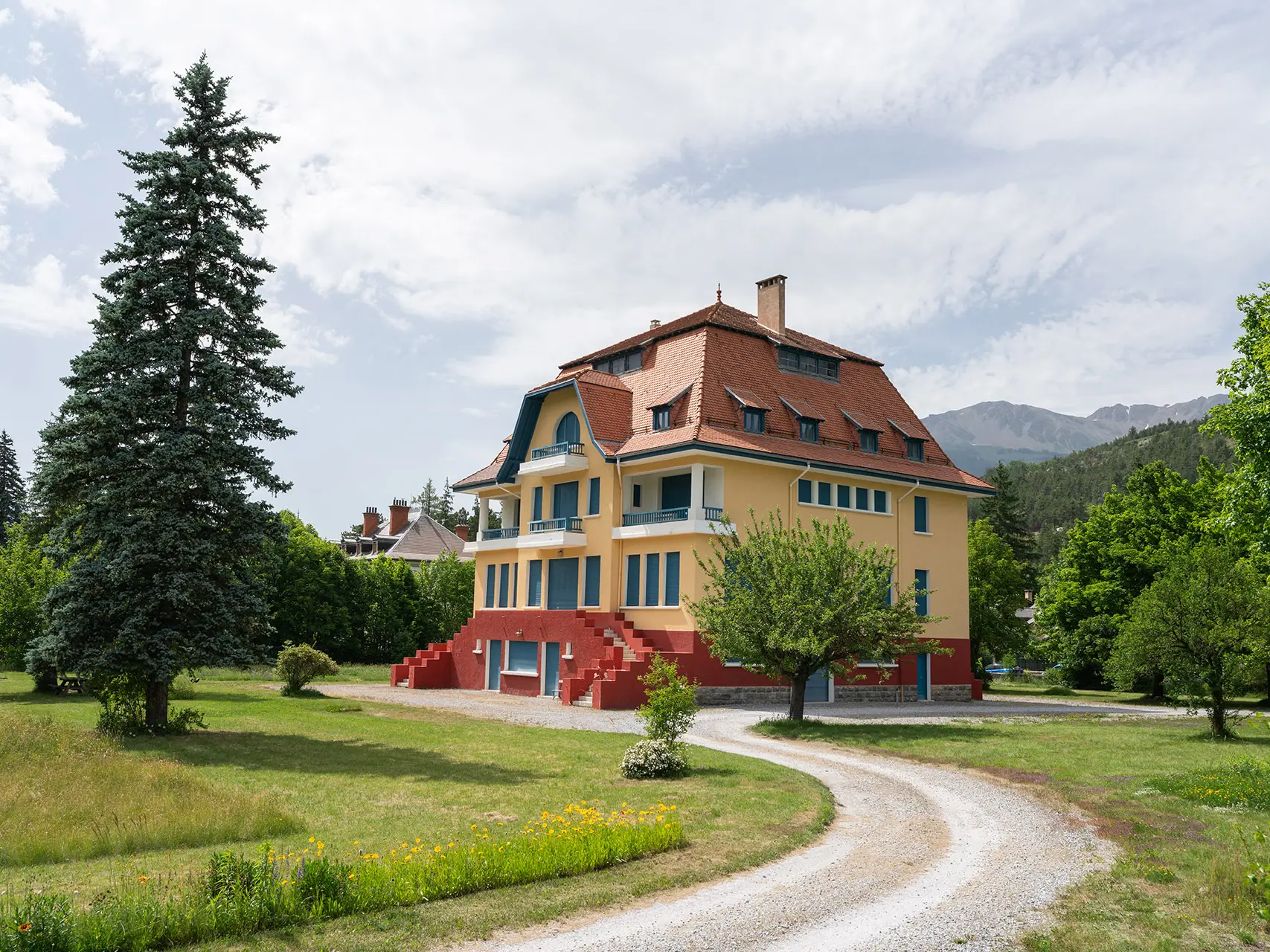 Villa Bleue, villa mexicaine de Barcelonnette