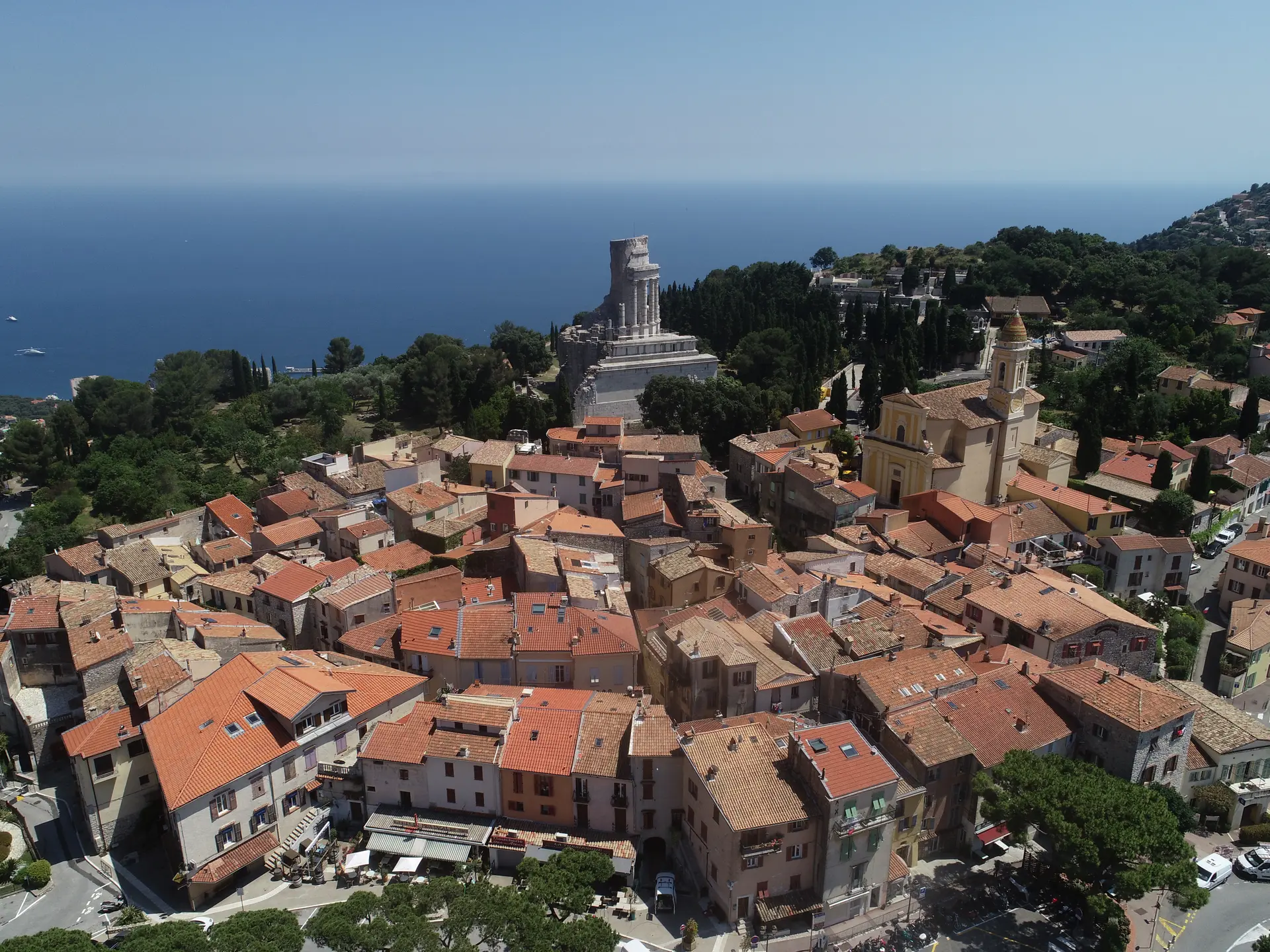 Vue sur La Turbie