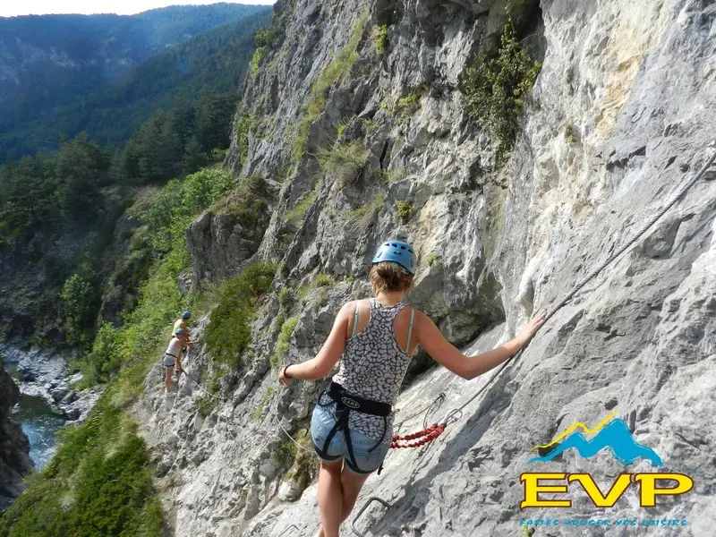 Via Ferrata avec Eau Vive Passion