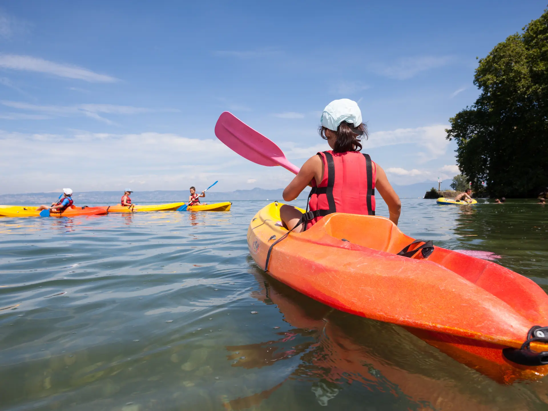 Canoë-kayak à Evian