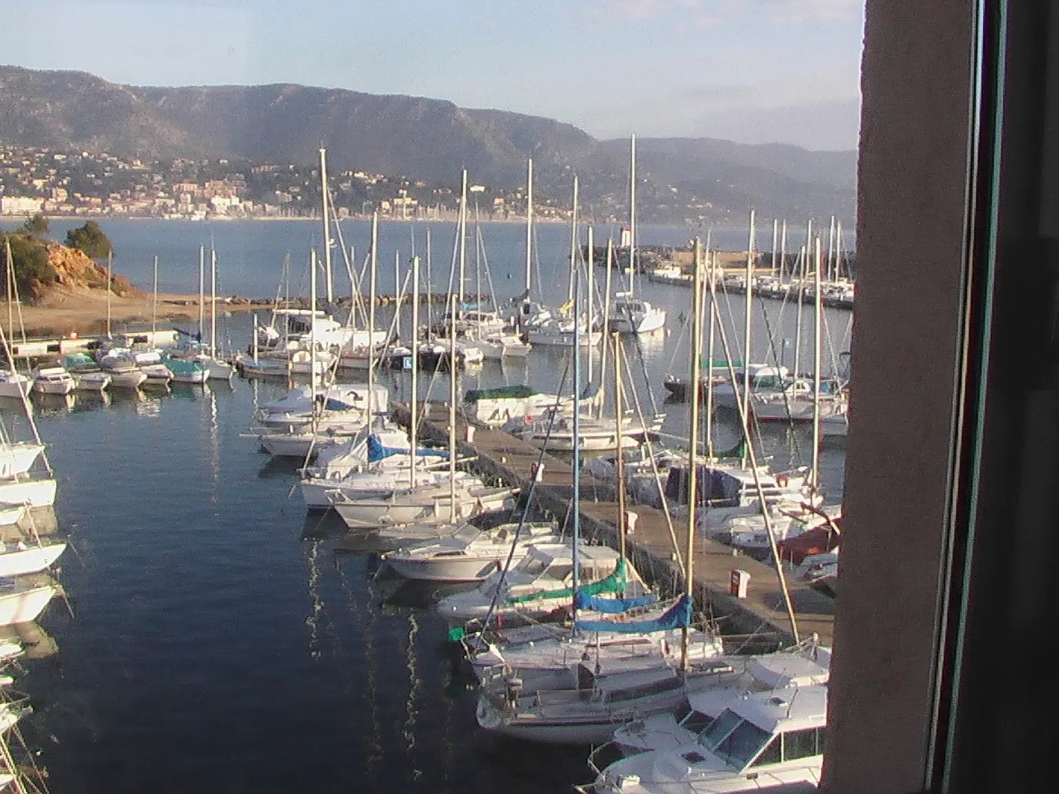 Vue sur le port