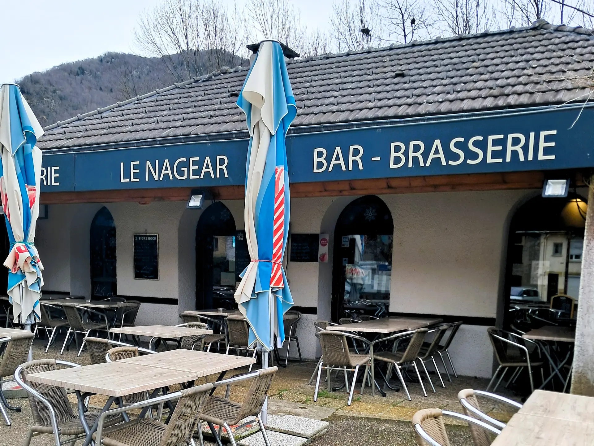 Front of the restaurant