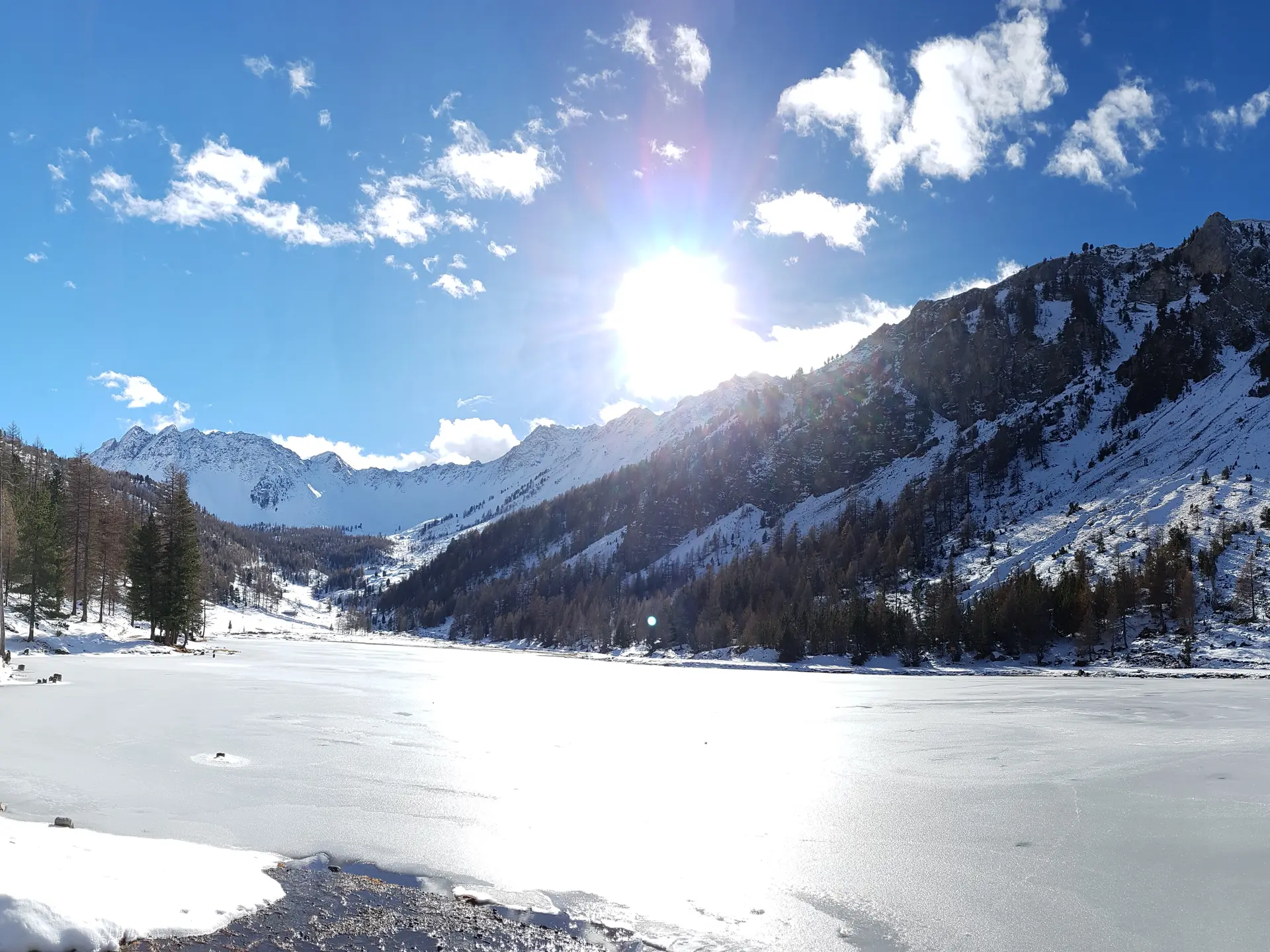 Le lac de l'Orceyrette - Villard-Saint-Pancrace - Izoard