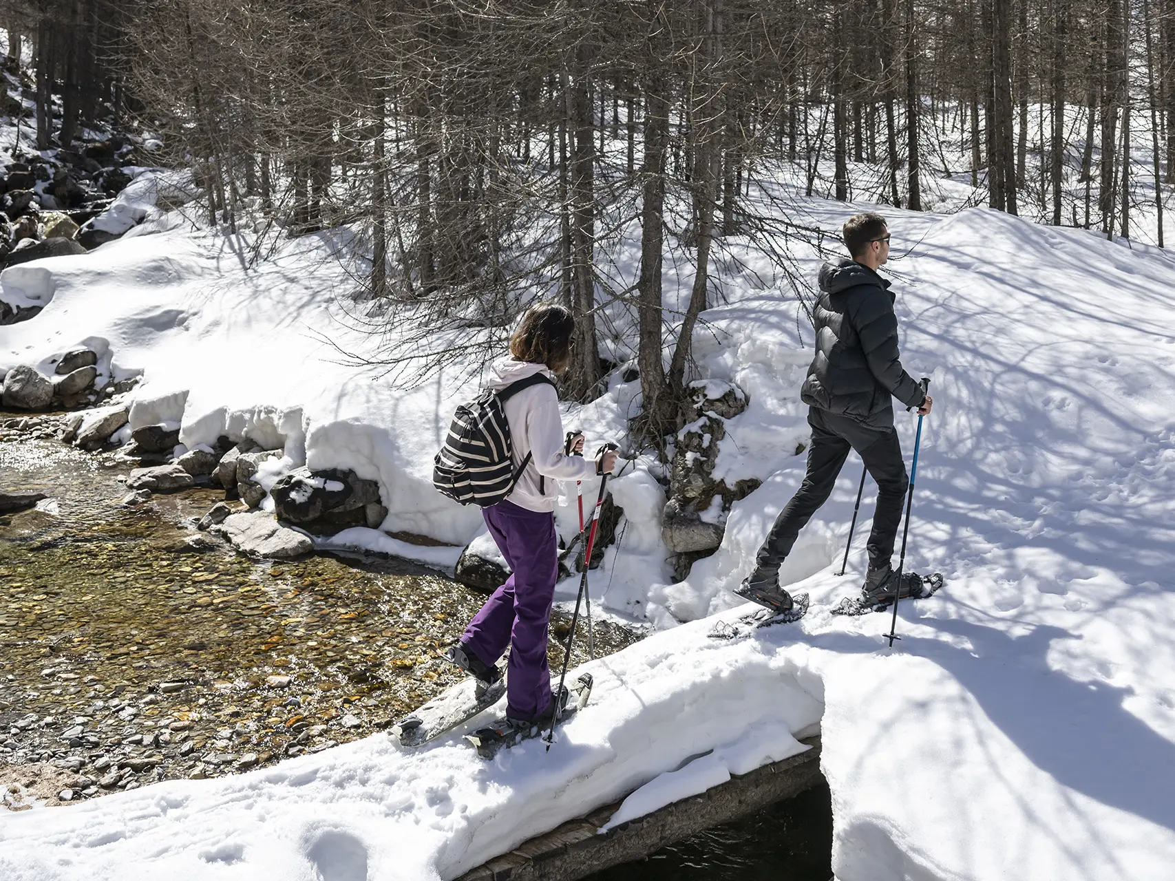 Itinéraire raquettes : Circuit de la Barge