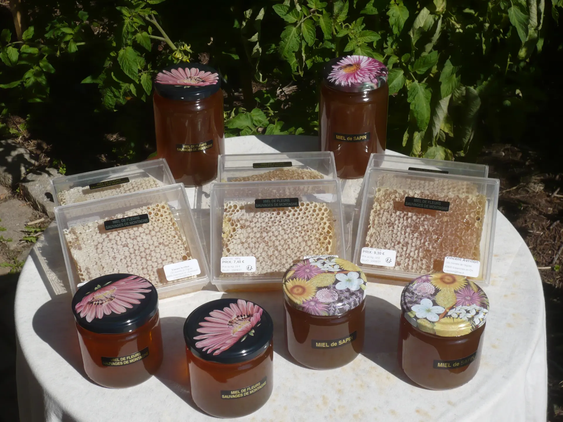 miel de notre production