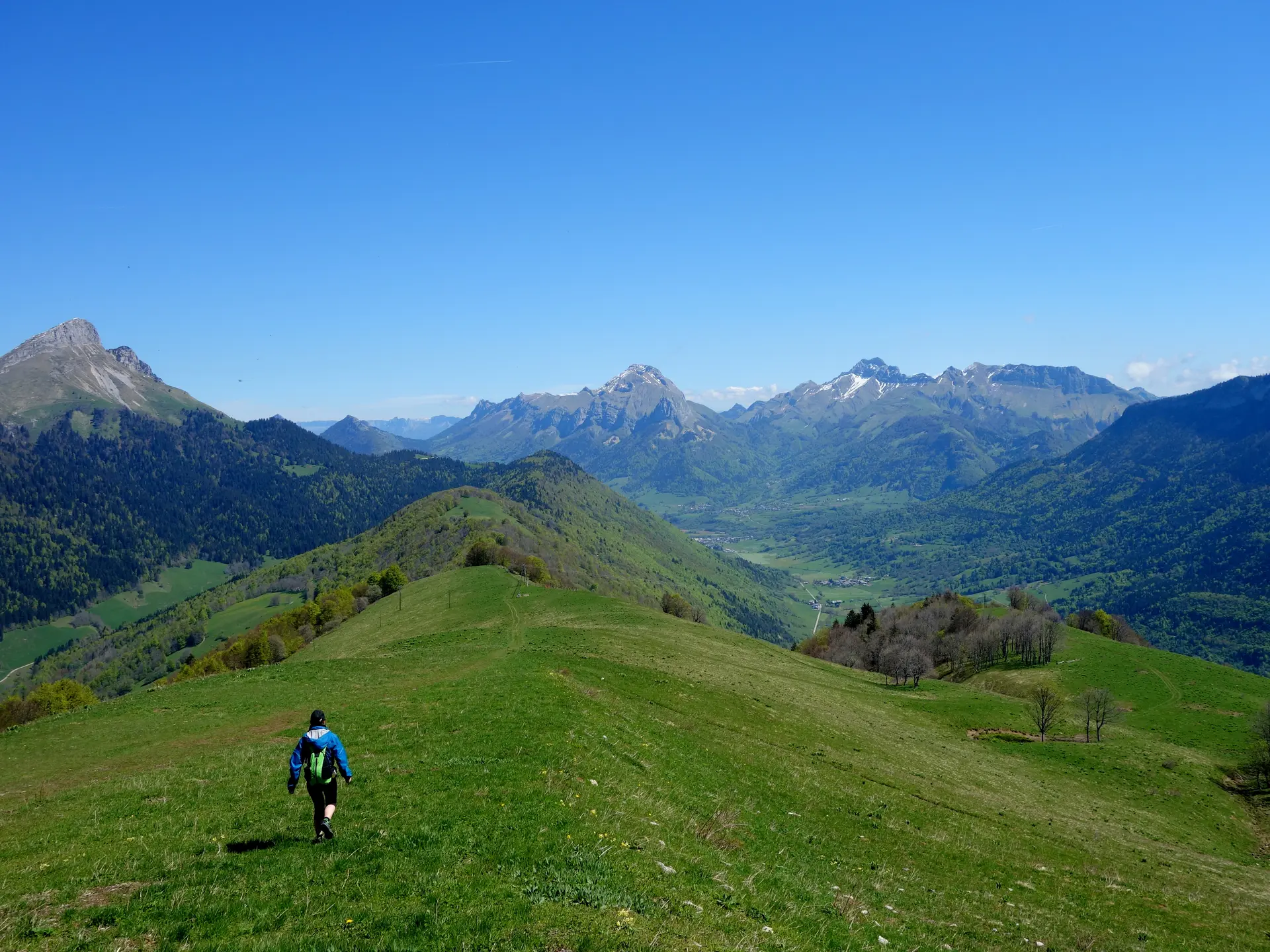 Mont-Morbié paragliding take-off point