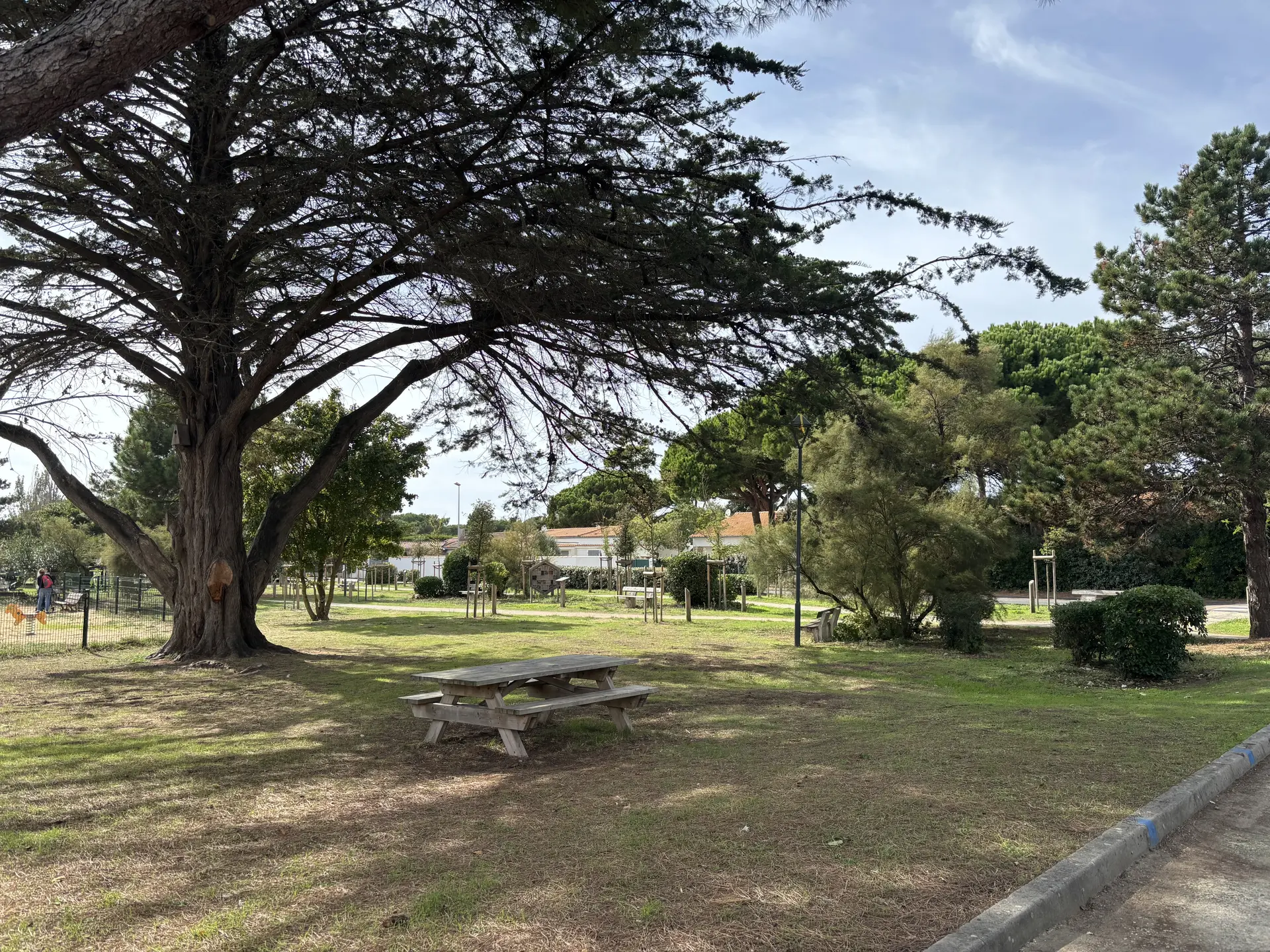Aire de pique-nique de l'esplanade des Gollandières Le Bois-Plage-en-Ré