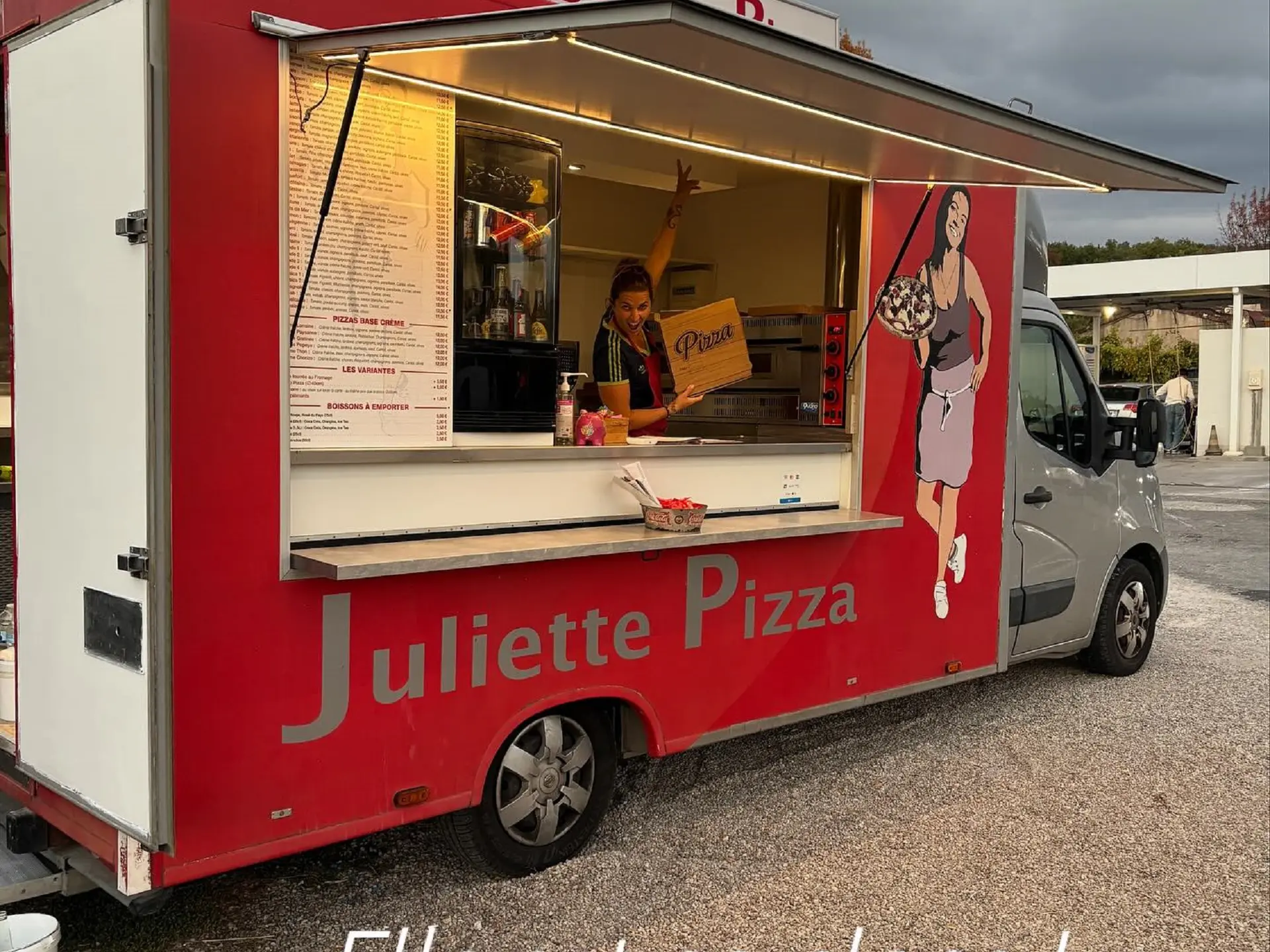 le camion à pizzas