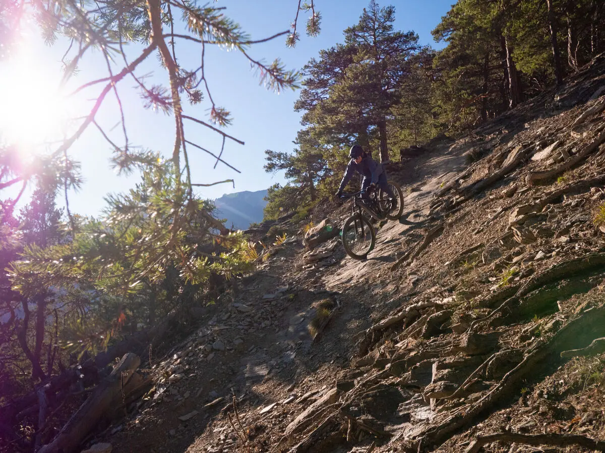 Canal du Bois noir en VTT