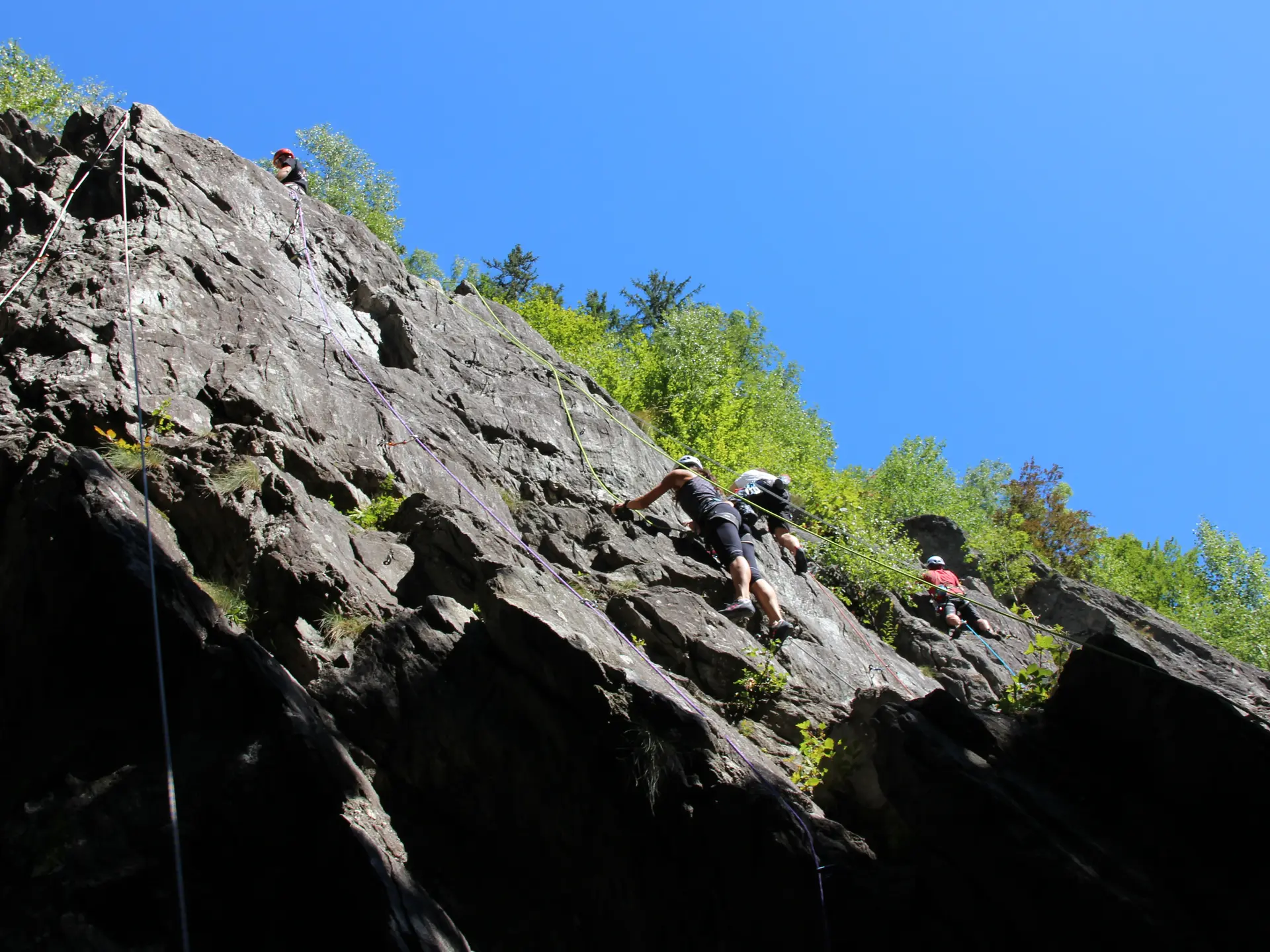 La Joux escalade