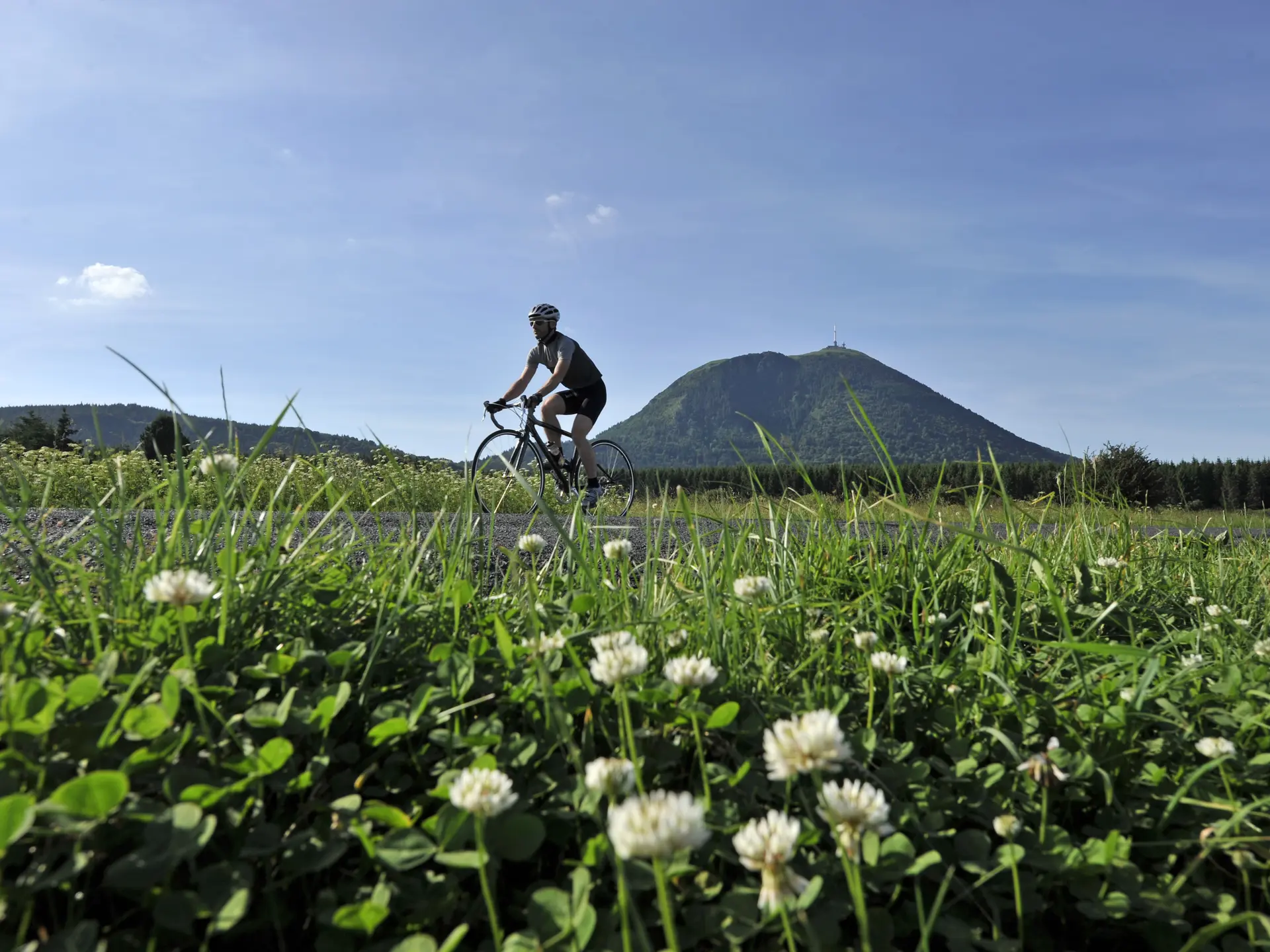 Vélo de route - puy de Dôme