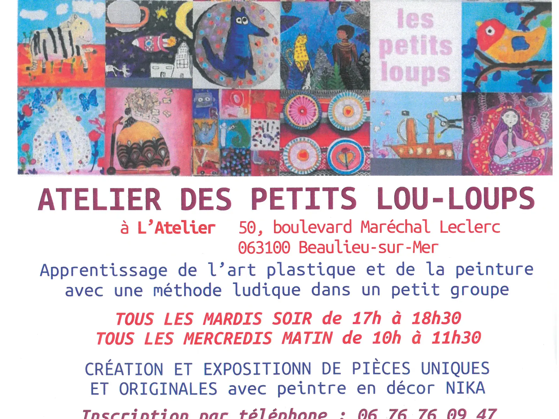 Atelier Petits loups