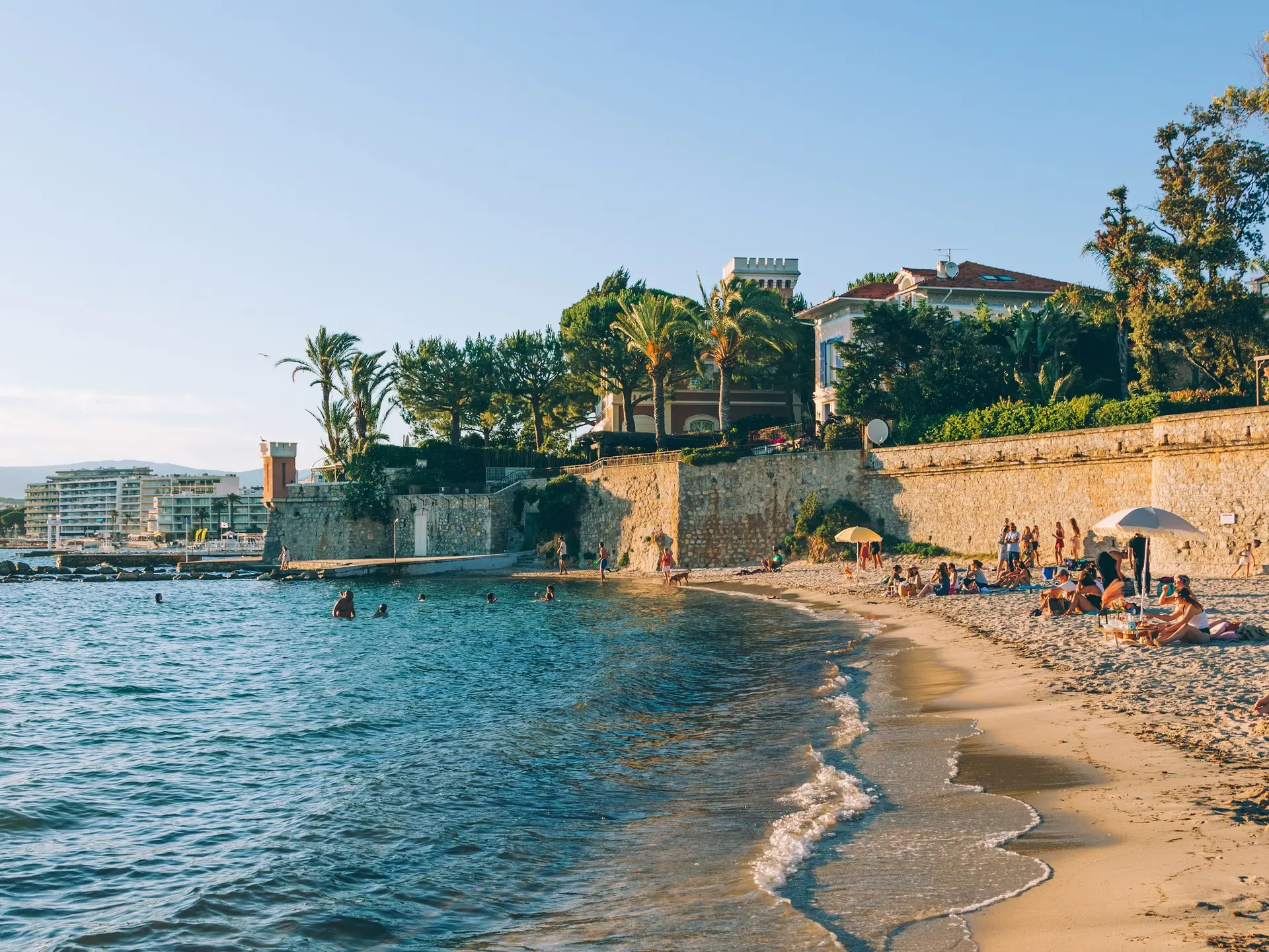 Plage du Port Gallice Juan-les-Pins