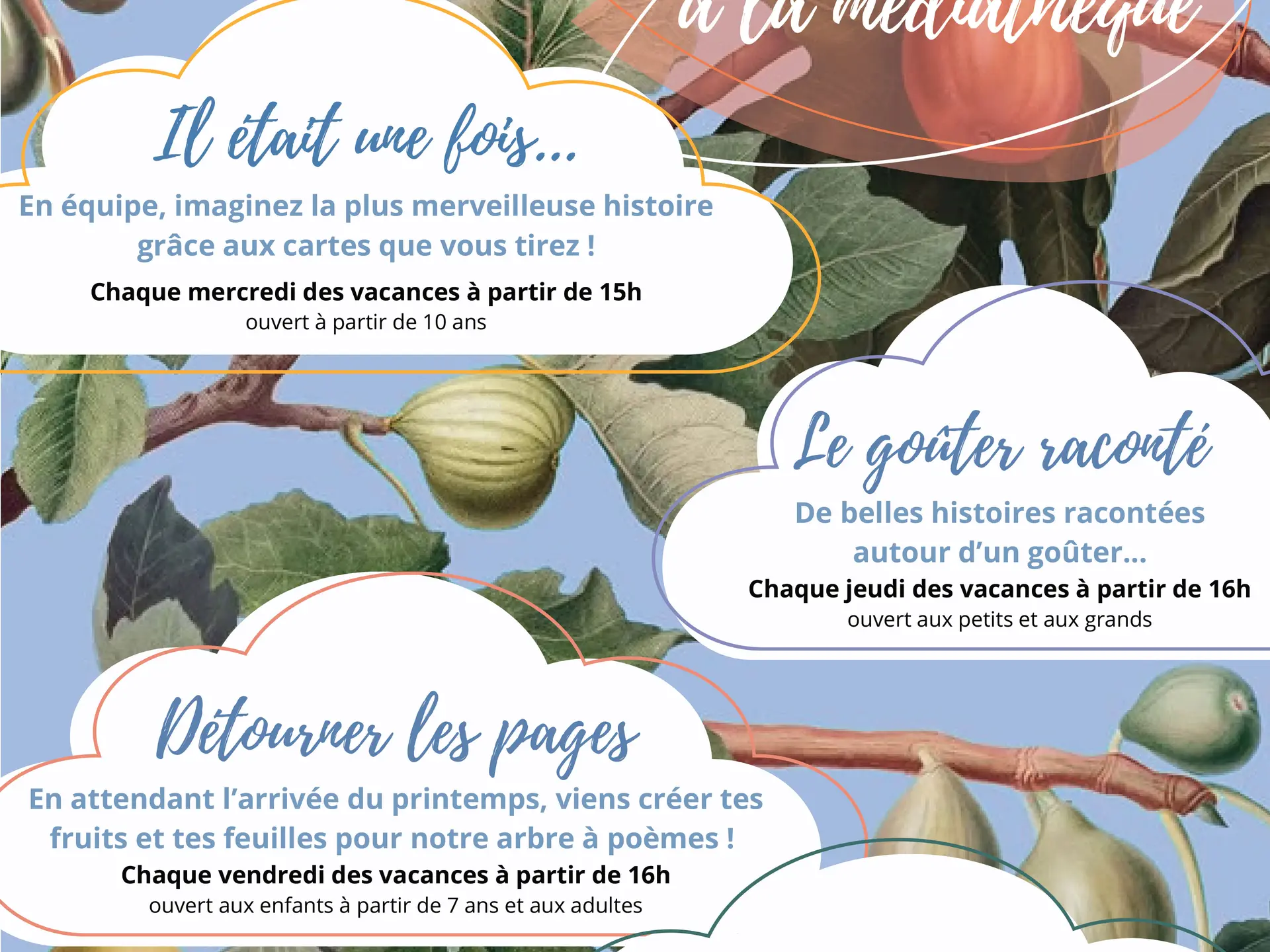 Atelier Détournez les pages à la médiathèque_Les Contamines-Montjoie