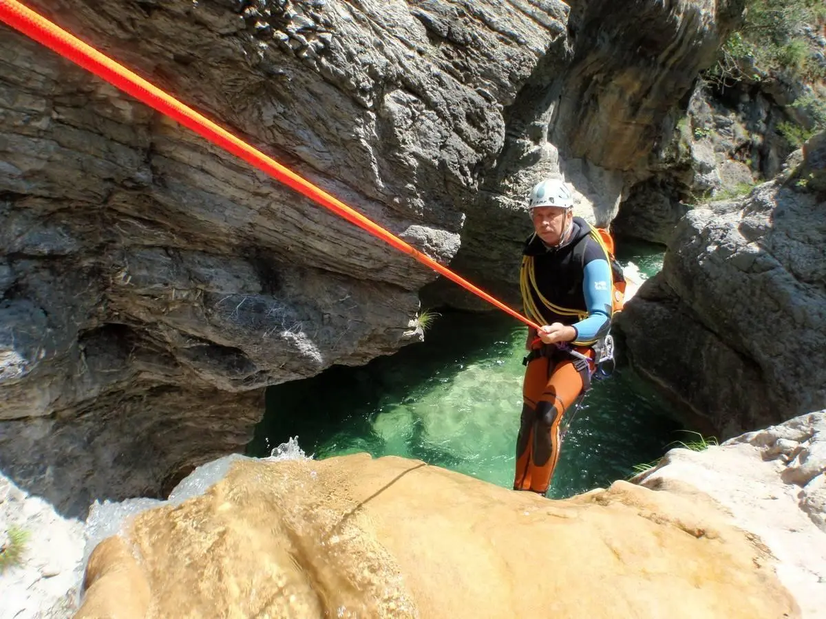 Didier Montalban canyoning, Dévoluy, Hautes-Alpes