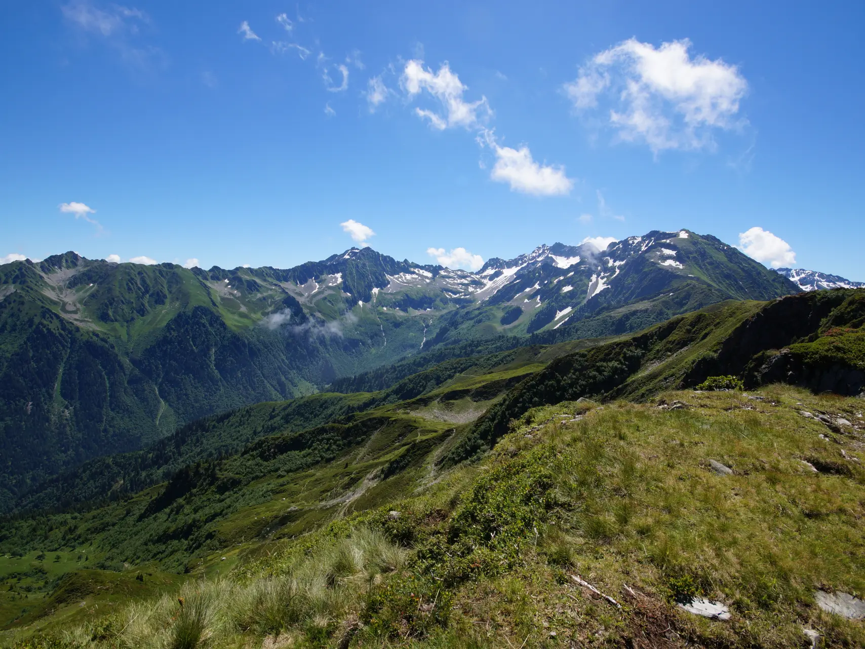 Massif de Belledonne en Alpes Isère