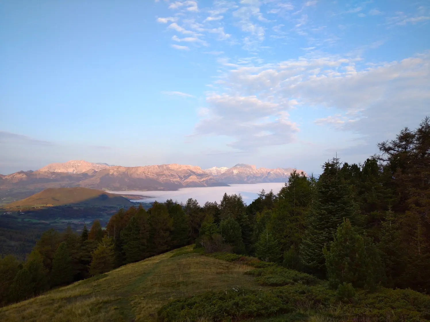 Randonnée pédestre avec FloRando à Ancelle