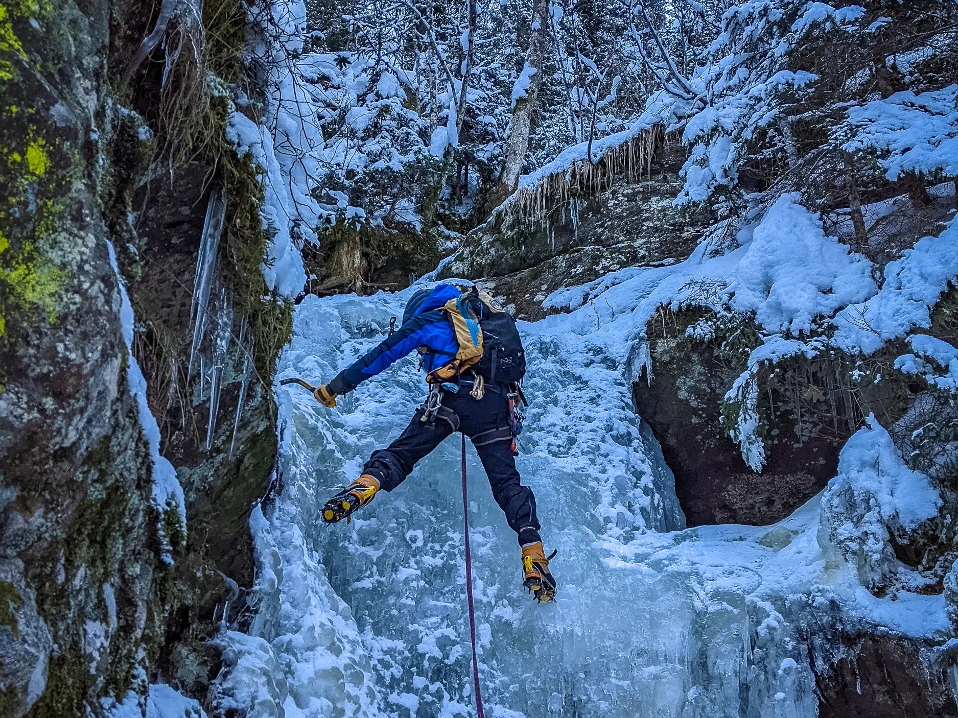 Ruisseling dans la nant de la Rosière