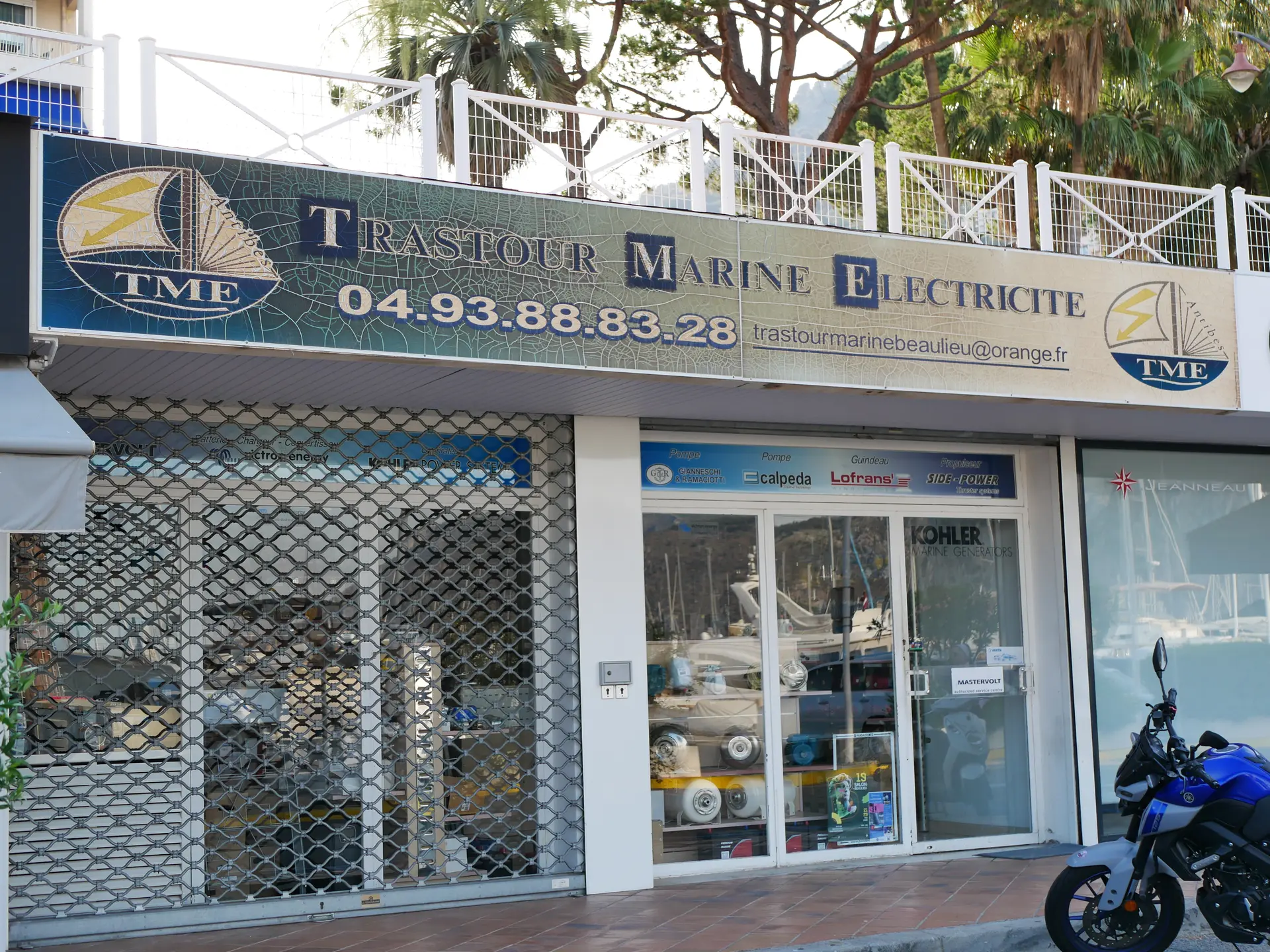Trastour marine électricité