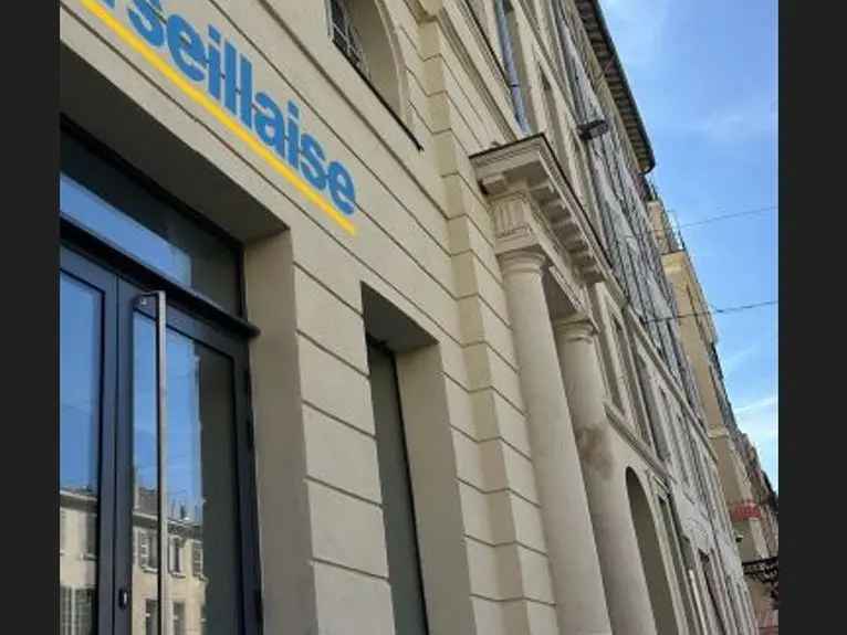 Façade du Journal La Marseillaise