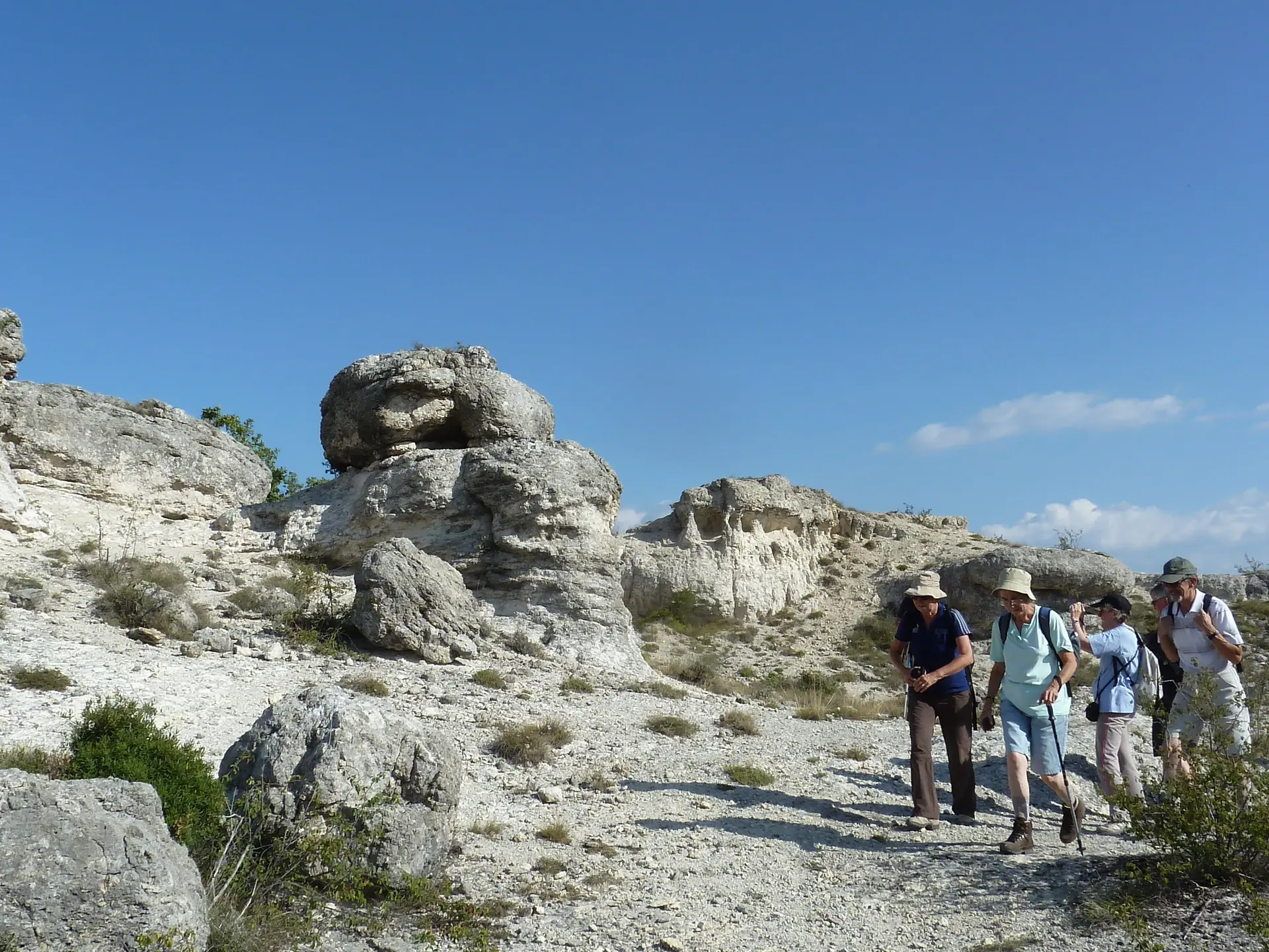 Une balade dans un site insolite, avec une vue exceptionnelle sur la région