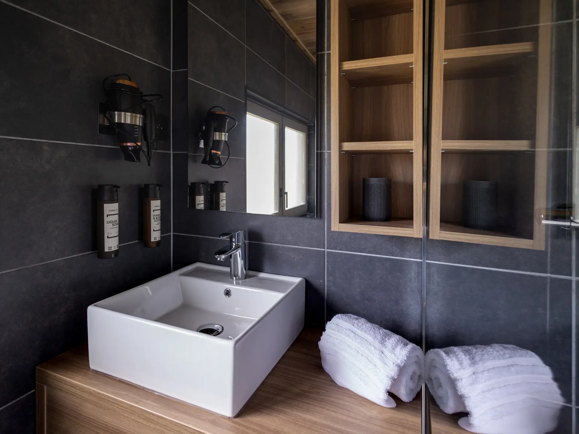 Salle de bain Les Lodges du Lac