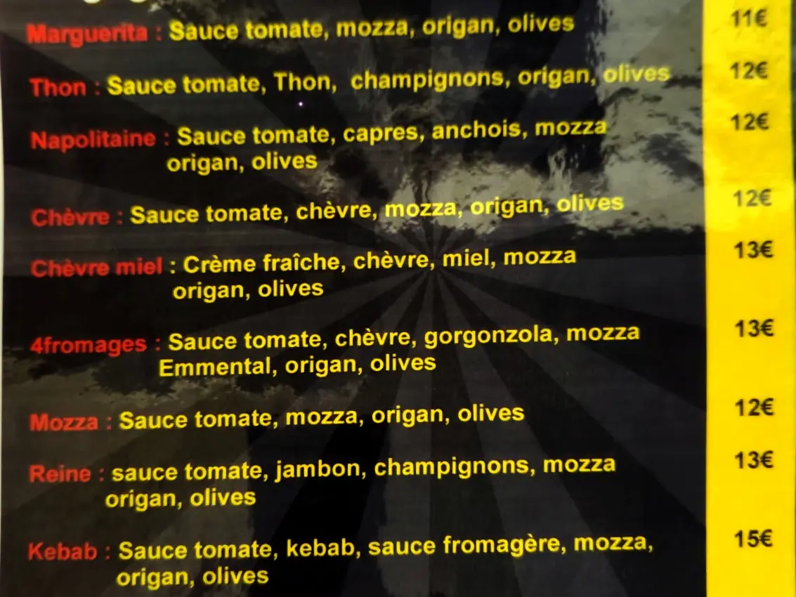 Flyer TK Pizza