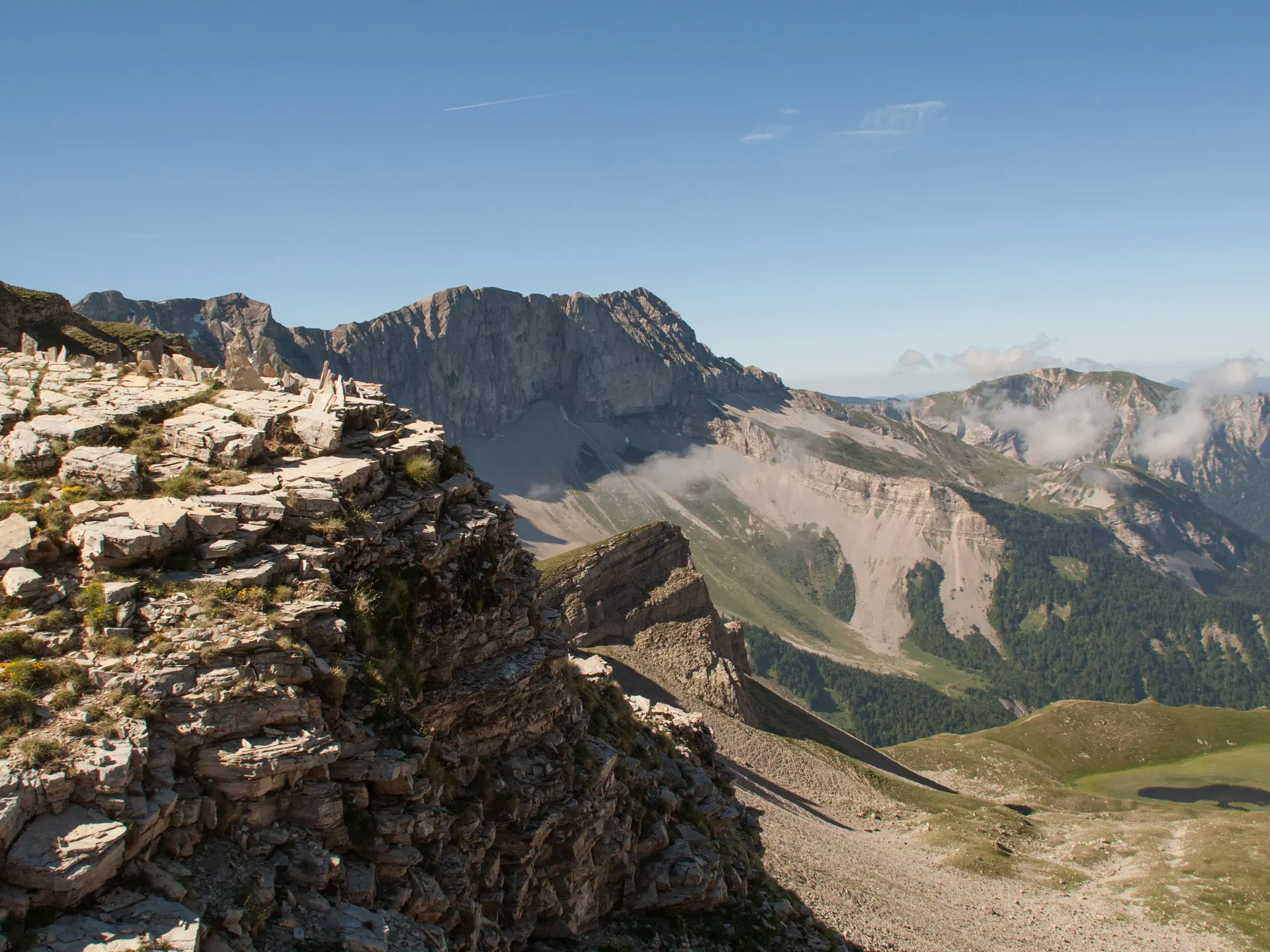 Randonnée au col du Charnier