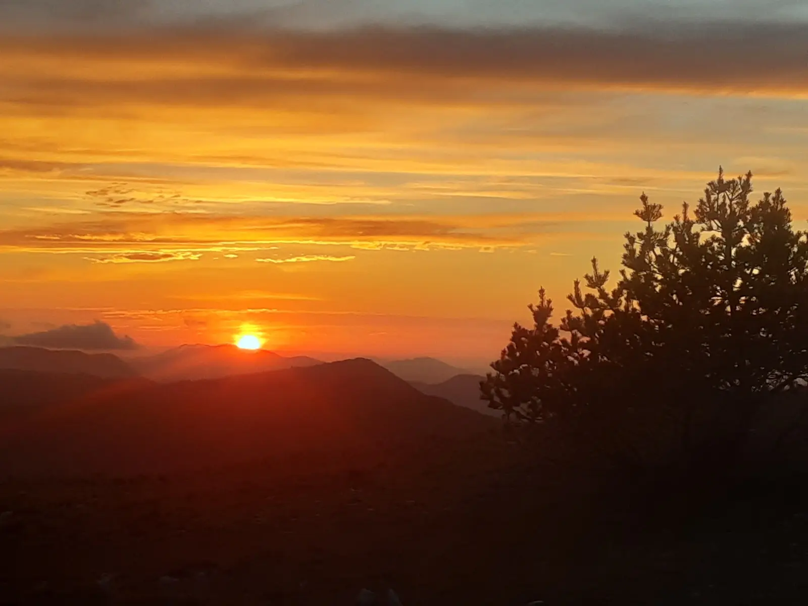 coucher de soleil