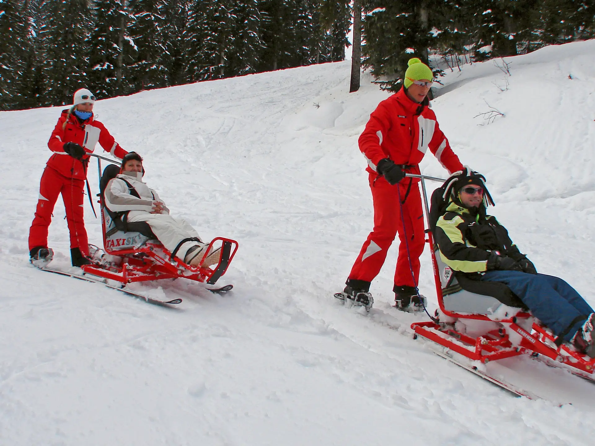 Taxi ski à Crest-voland / Cohennoz