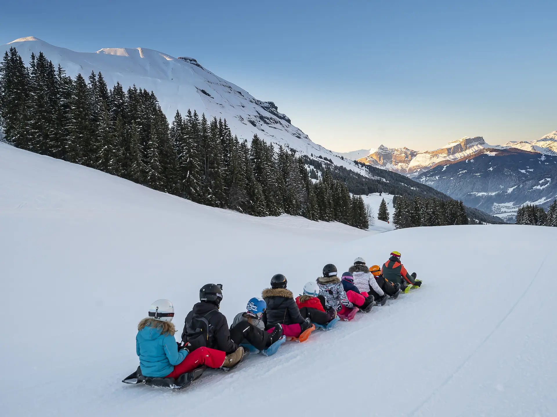 Snakegliss aux Contamines