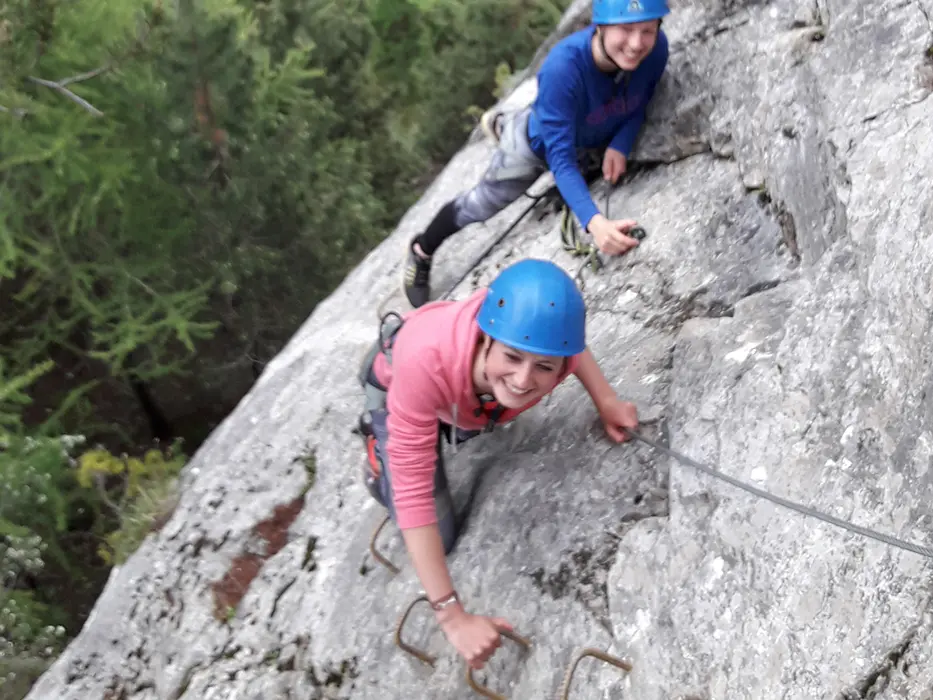 Bureau des guides de l'Ubaye : via ferrata