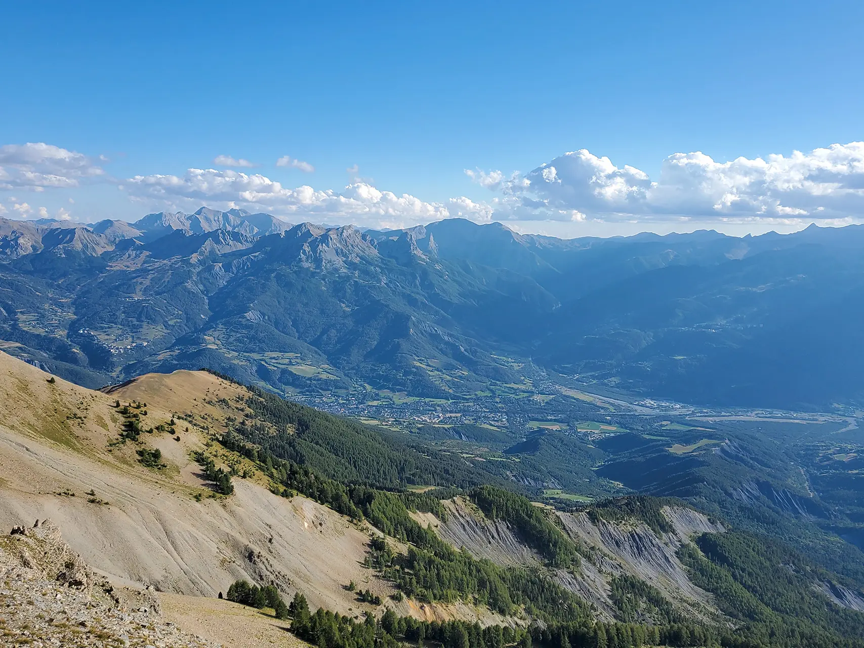 Randonnée au-dessus de Saint-Pons
