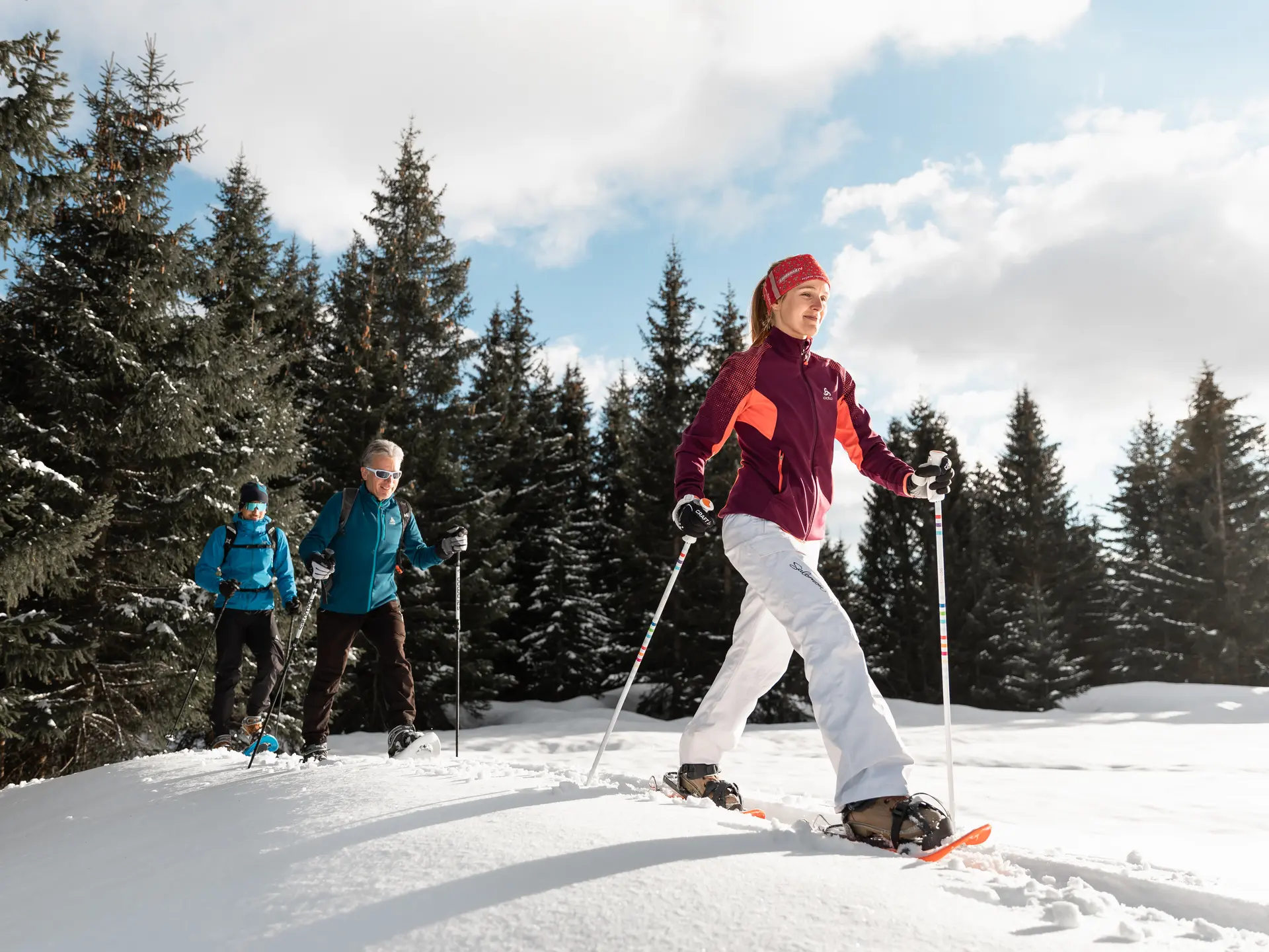 Sentiers raquettes au Grand-Bornand 17 : les Dodes