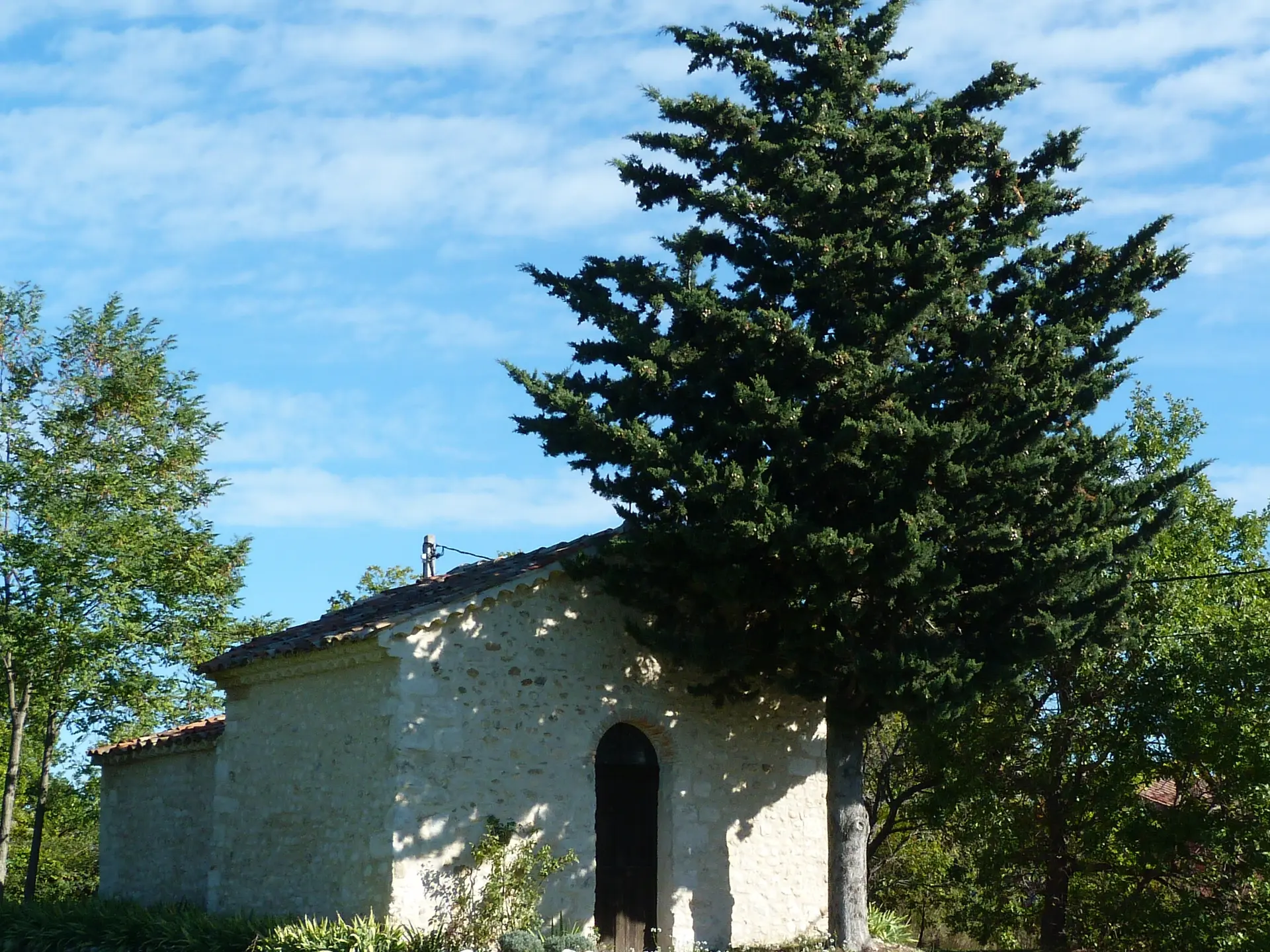 Vue extérieure de la chapelle