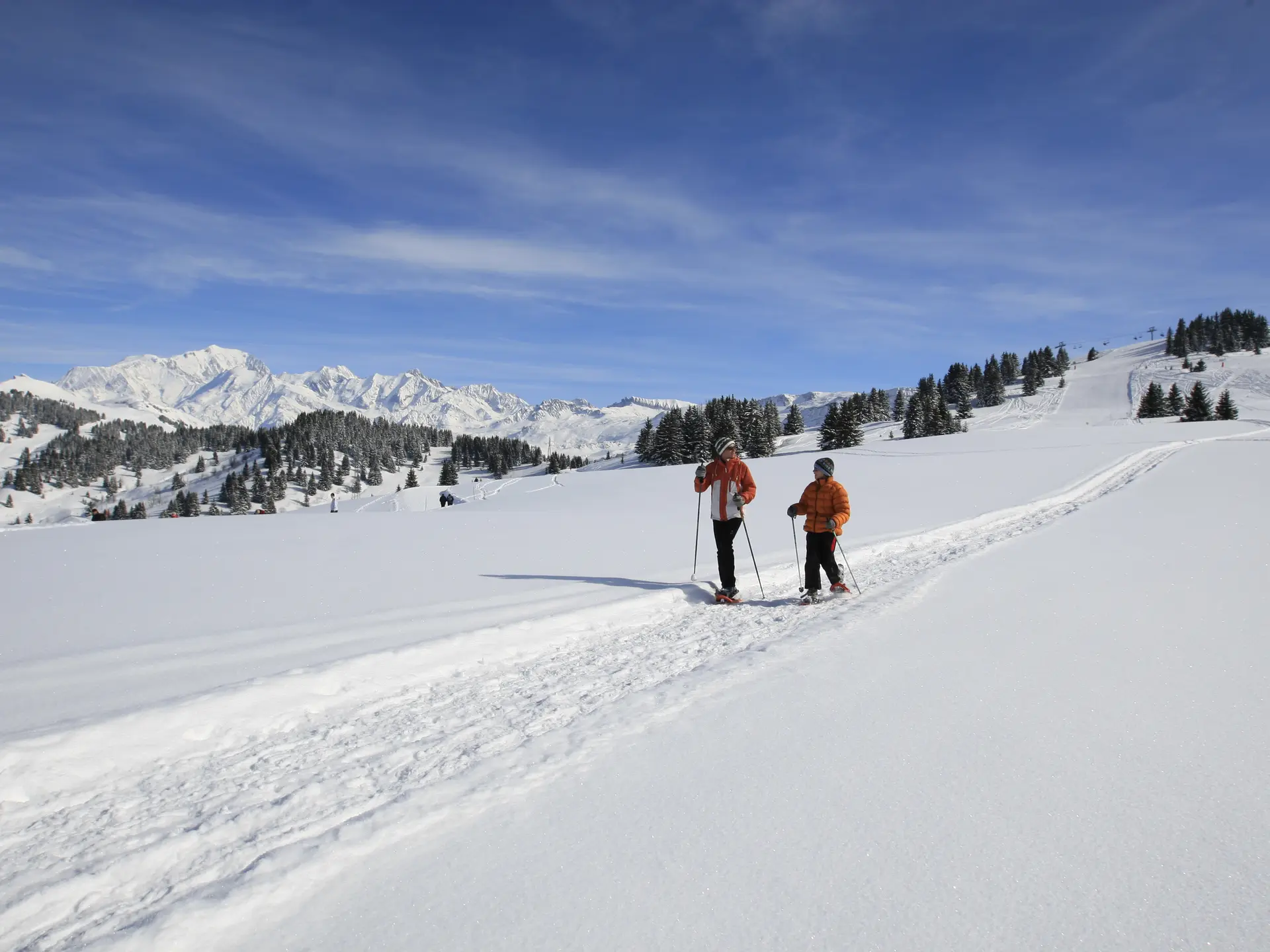 Sentier piétons et raquettes du Mont-Clocher
