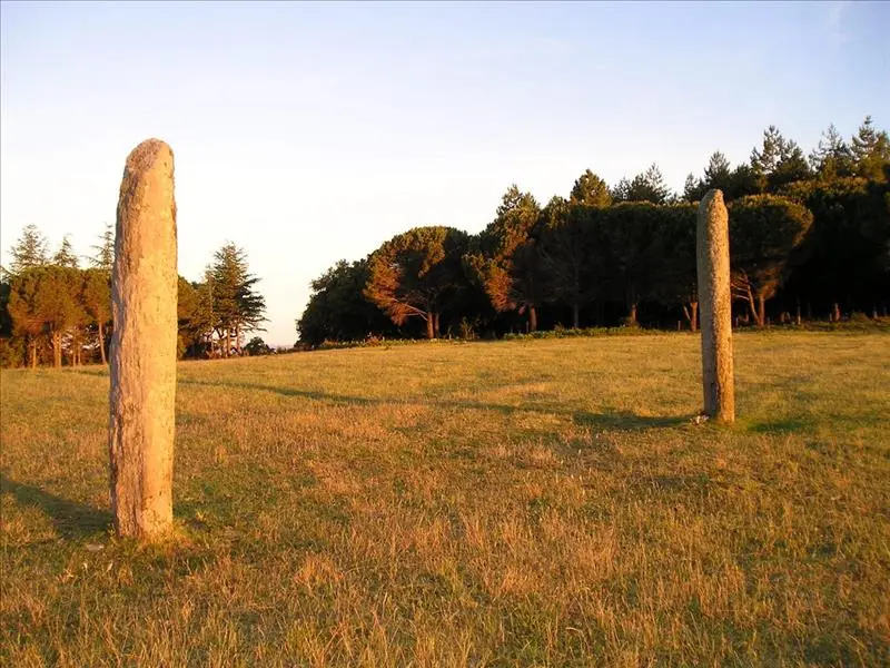 Collobrières : menhirs de la ferme Lambert